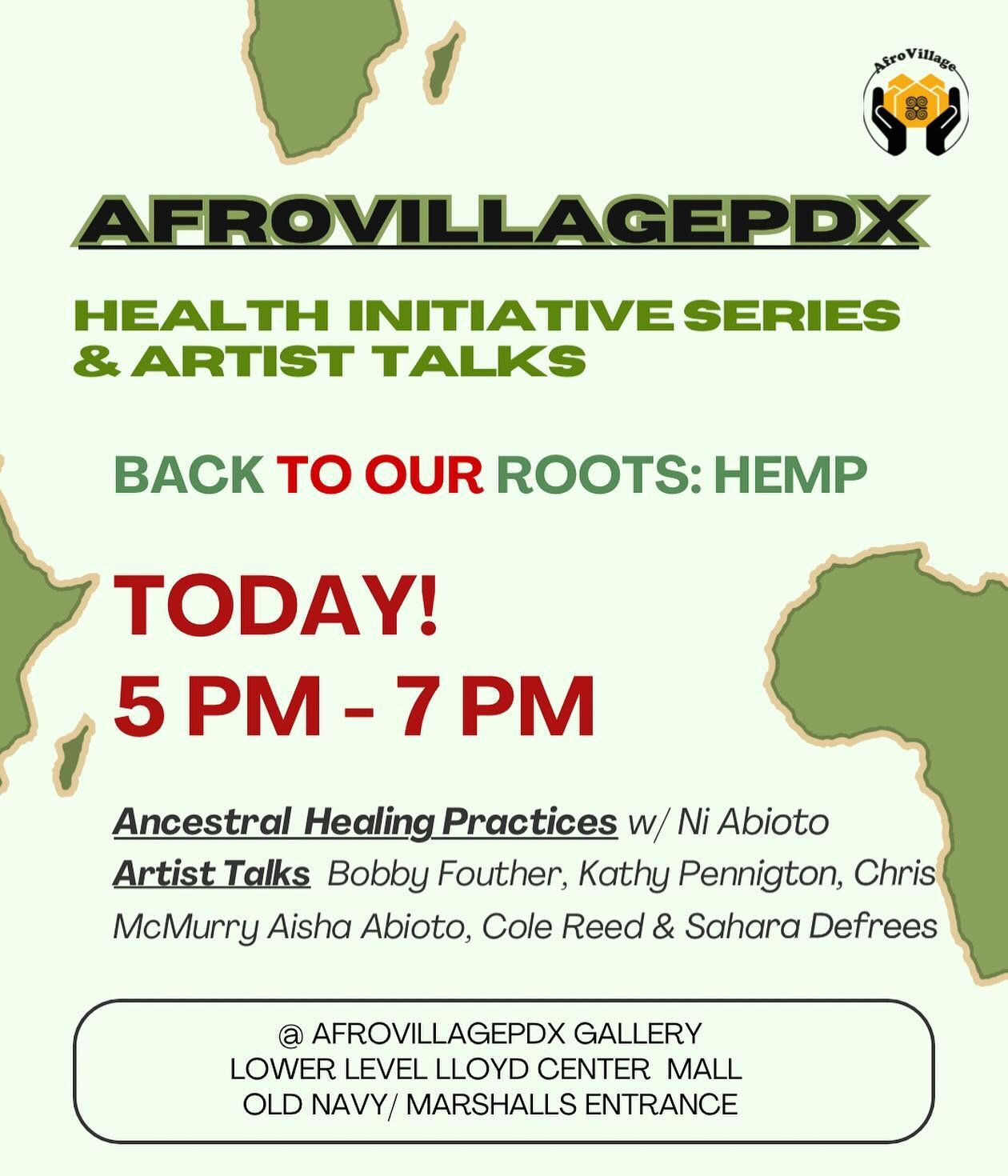 🚨Closing ceremony for &ldquo; Healing Our Roots: Our Relationship To Tobacco, Cotton, Sugar Cane and Hemp&rdquo;. Tonight is the last event and .Ni Abioto will speak on hemp filtered through magically hoodoo &amp; ecological historically accurate le