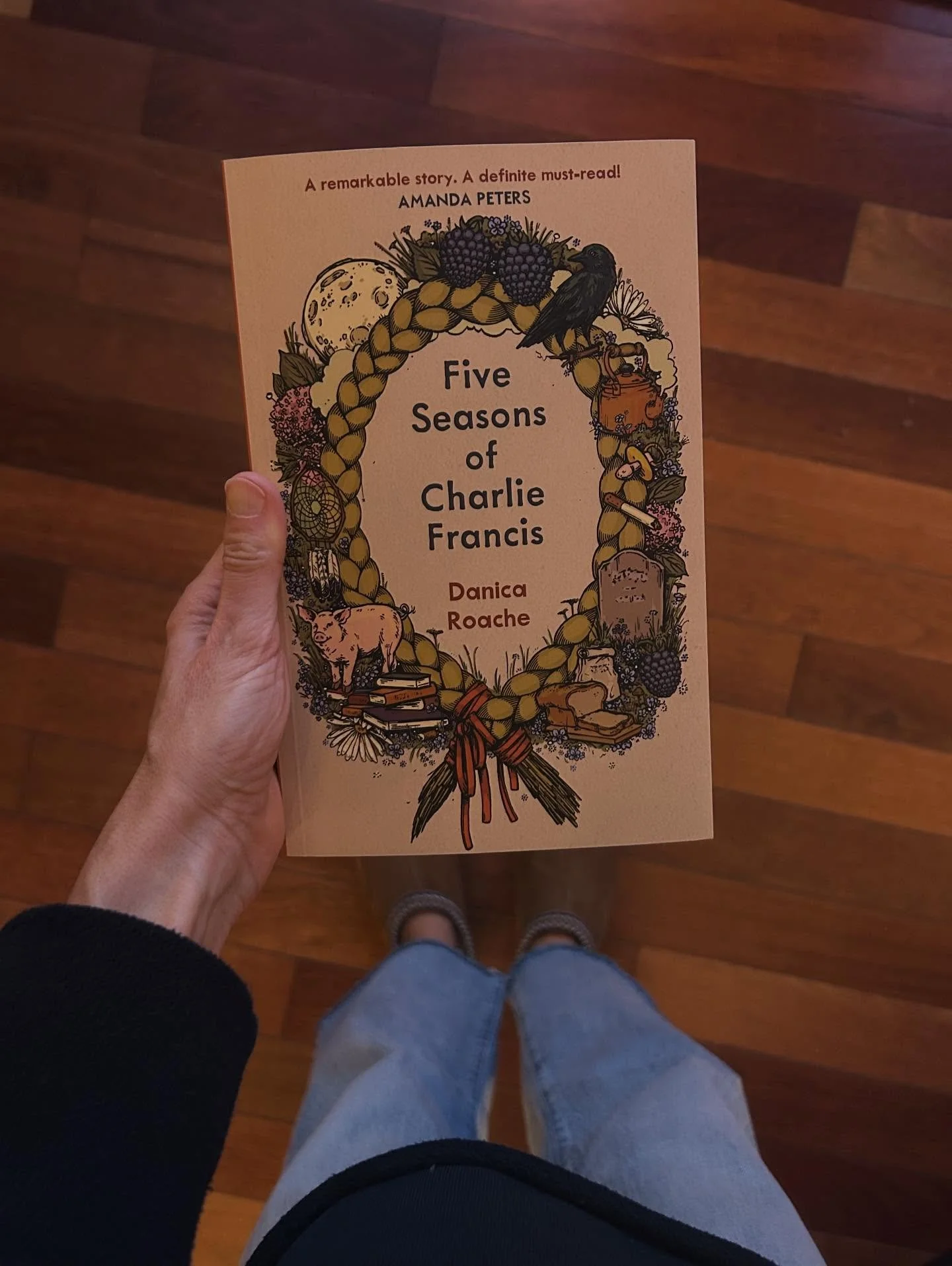 This book! I can&rsquo;t stop thinking about it. Easily one of my favourite books of the year. It&rsquo;s funny and heartfelt and a generous gift from @danicaroache 

It made me cry, stay up past my bedtime, and want to have a baby just so I can name