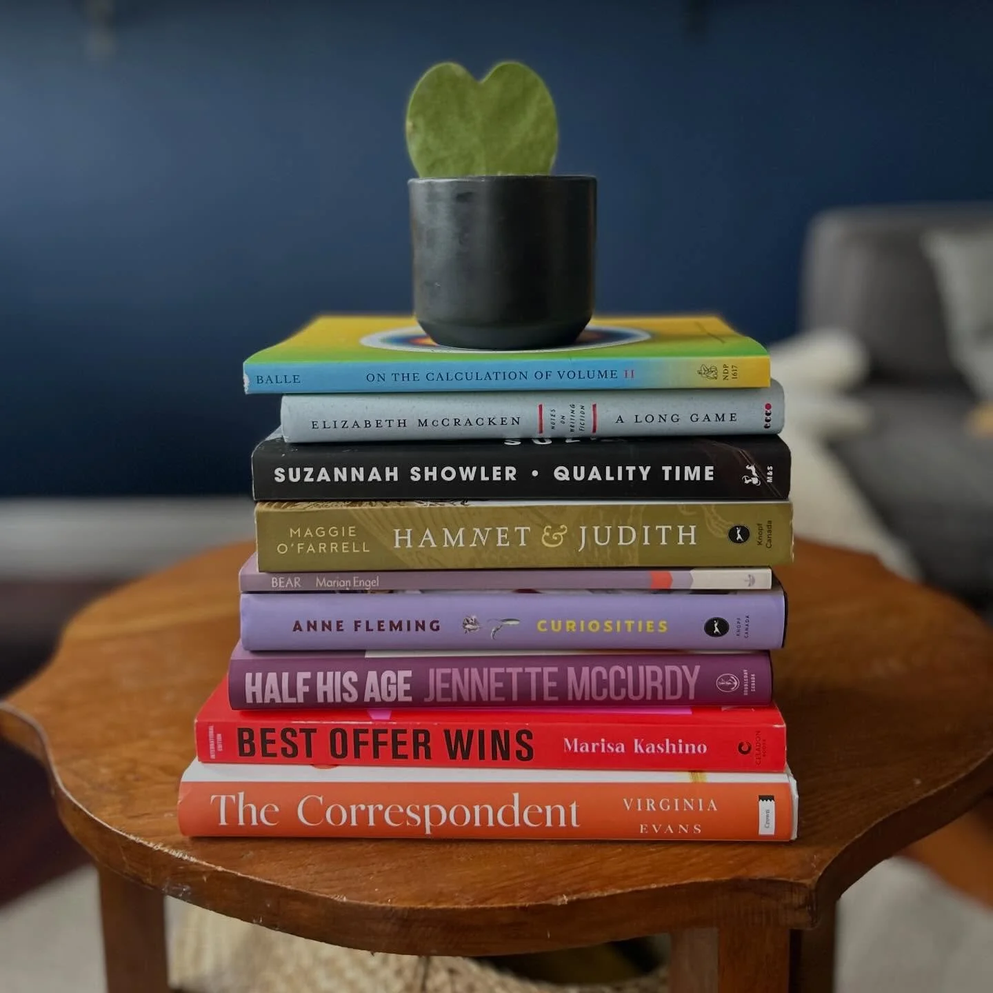 Books I read in January. 

So many good ones, nearly all 4 or 5 stars. The Correspondent was definitely my favourite, and I loved Hamnet just as much the second time around. I also can&rsquo;t wait to read On The Calculation Of Vol III, I&rsquo;m in 