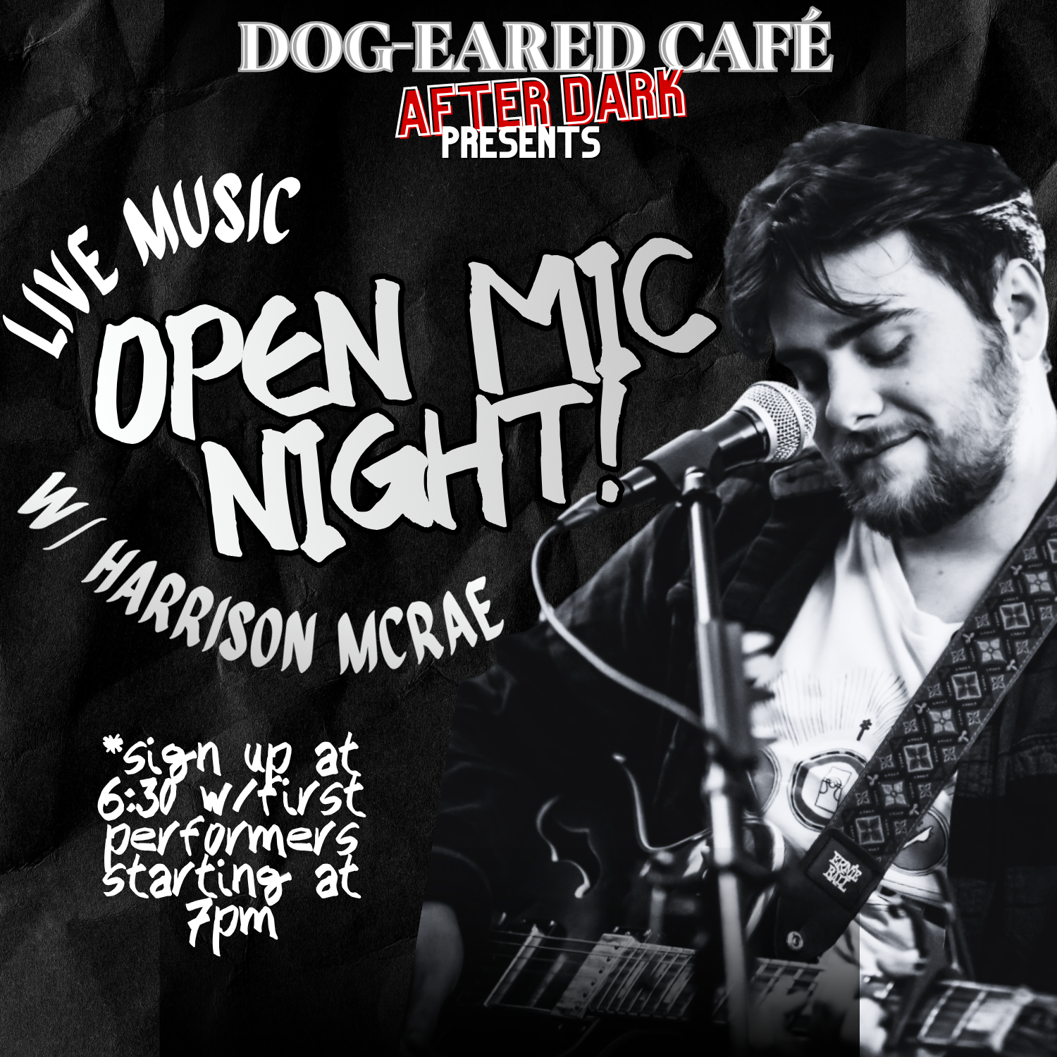 Open Mic JAM w/ ... Harrison Mcrae?
