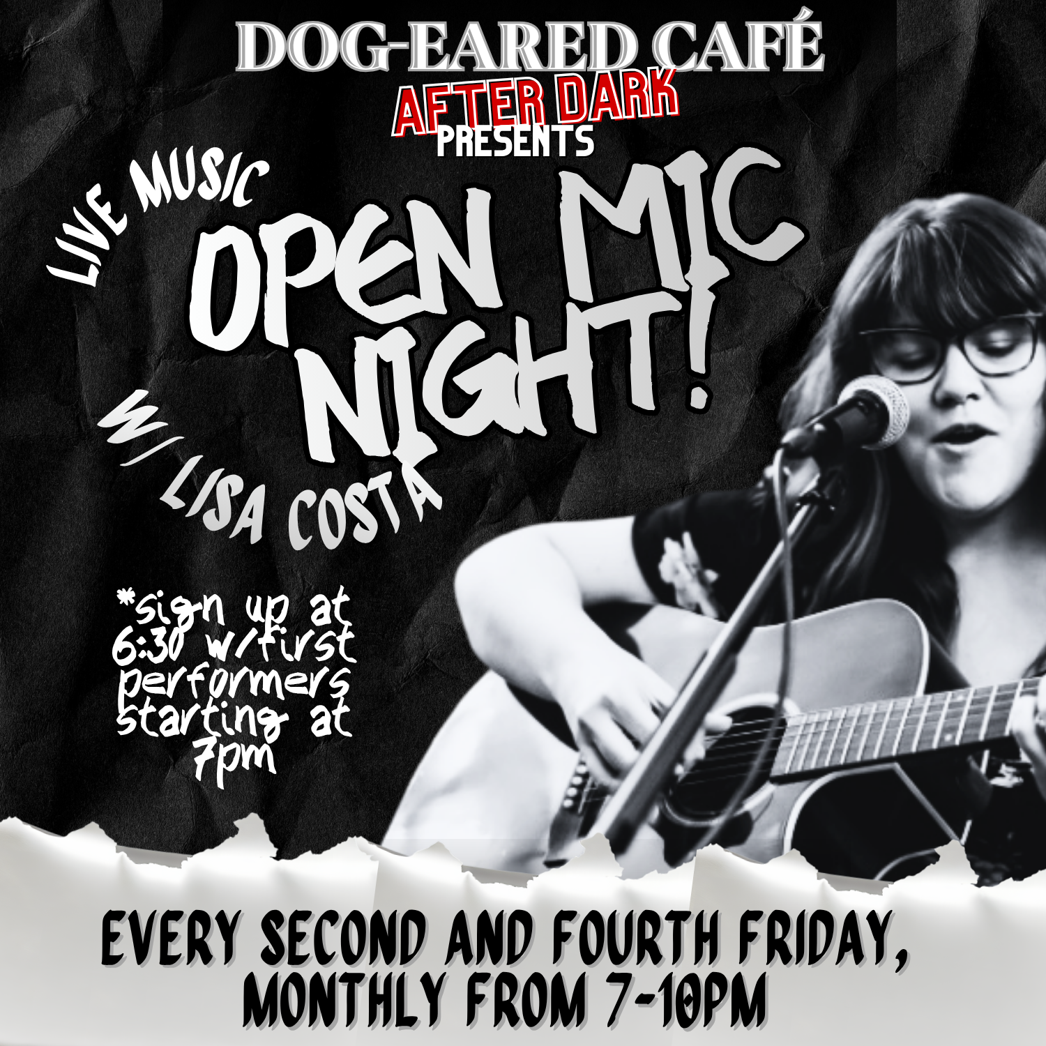 Open Mic JAM w/ Lisa Costa! 