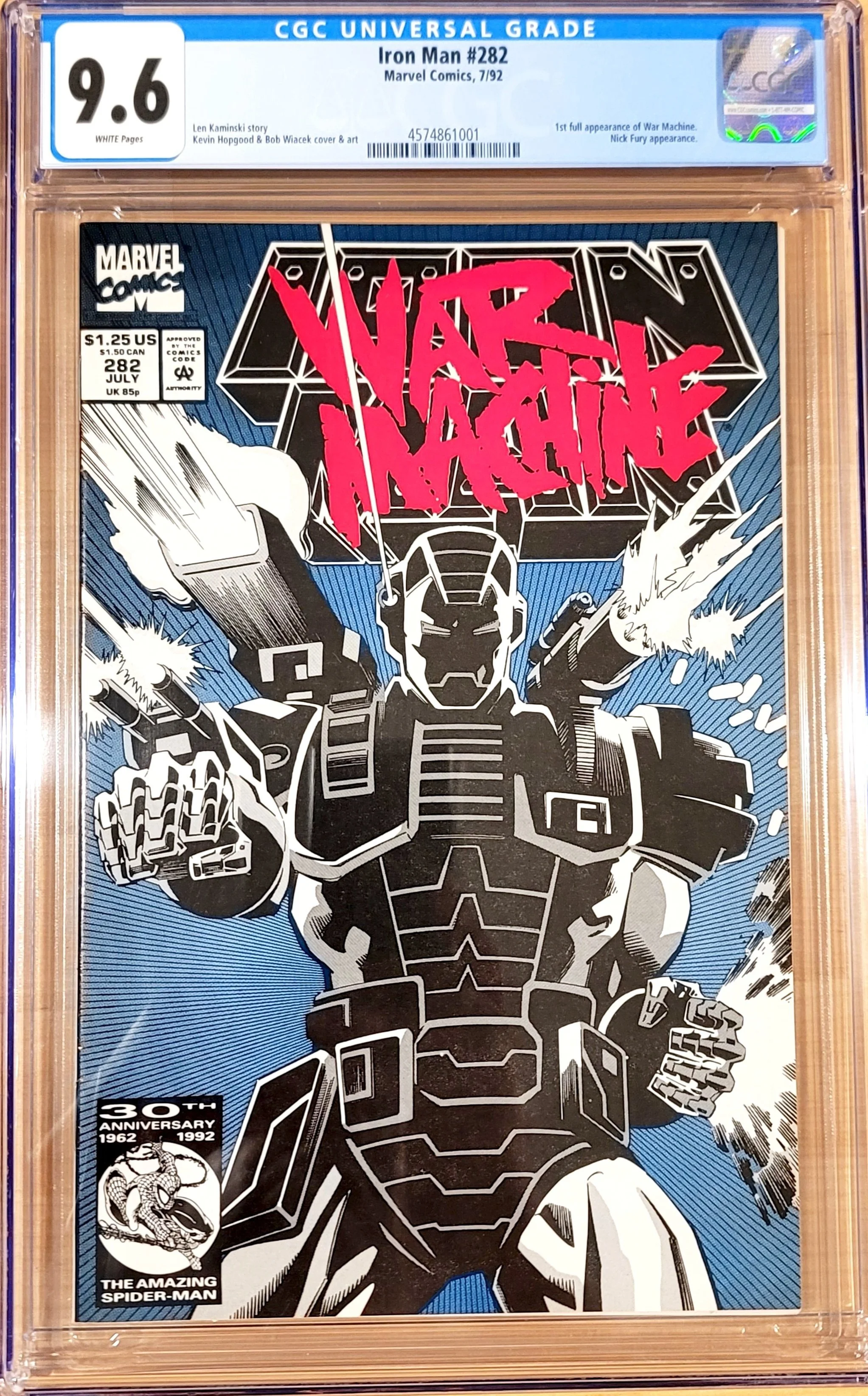 Iron Man #282 CGC 9.6