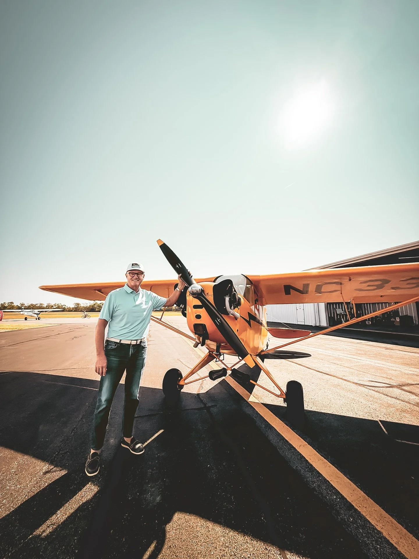 BIG congrats @jkellyski on earning your tailwheel endorsement. We enjoyed flying with you!!