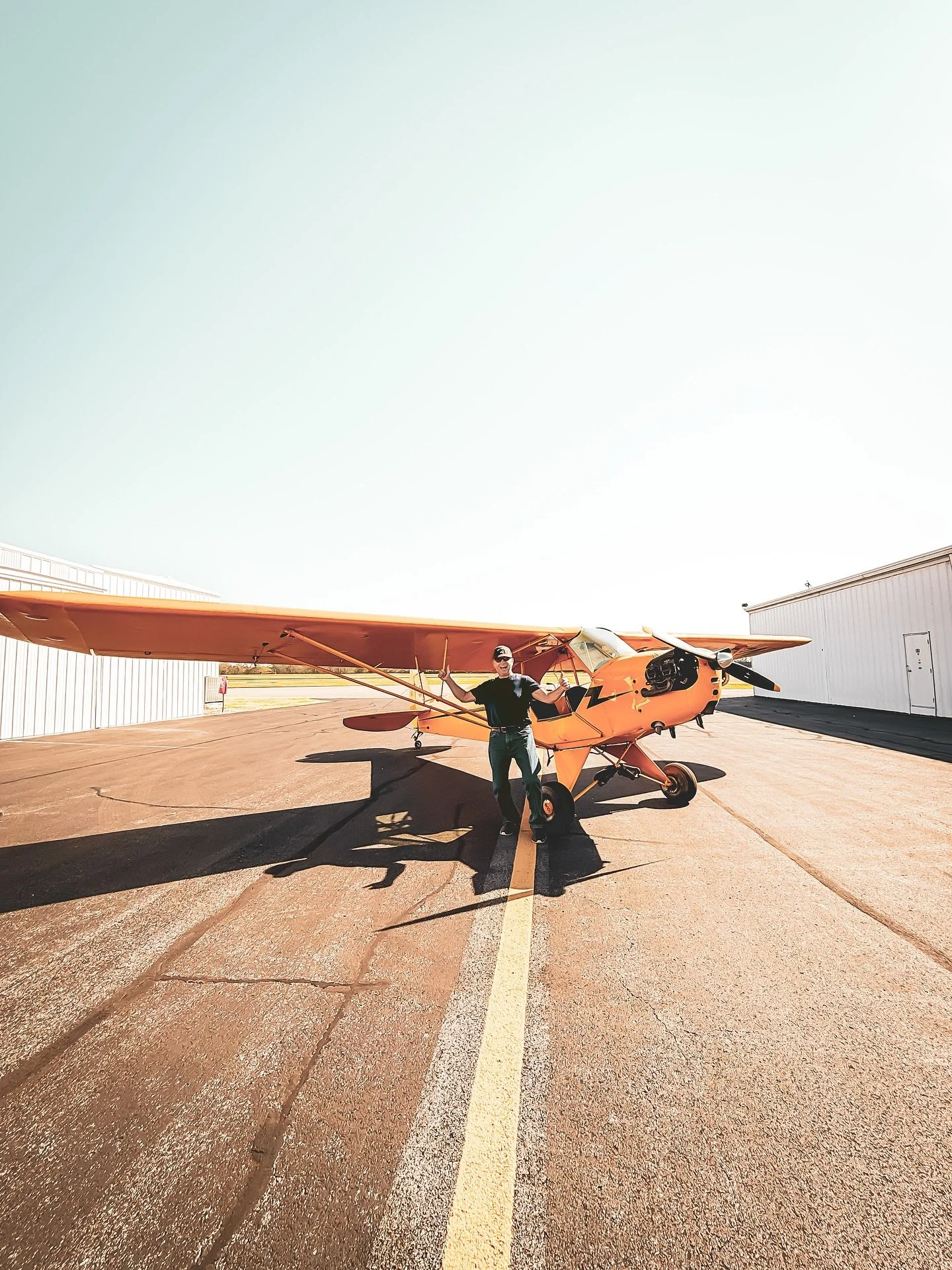 David&rsquo;s conquered crosswinds in the B737 and now the J3 Cub&hellip;which is harder, that&rsquo;s hard to say. Congrats on your tailwheel endorsement and thanks for flying with us David!