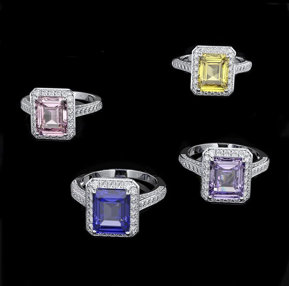 Prong Citrine / Sapphire / Amethyst / Ruby / Emerald Ring