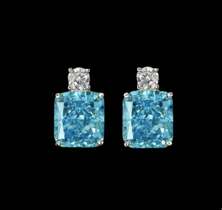 Aquamarine / Paraiba Earrings