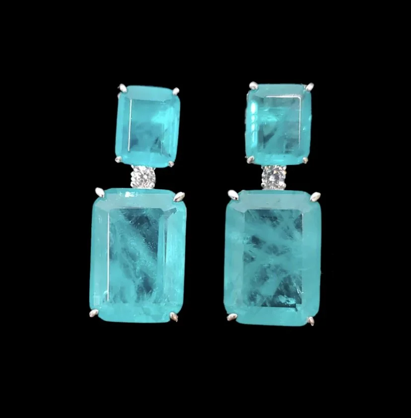 Paraiba Tourmaline Earrings