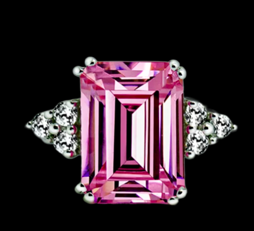 Pink Sapphire Ring