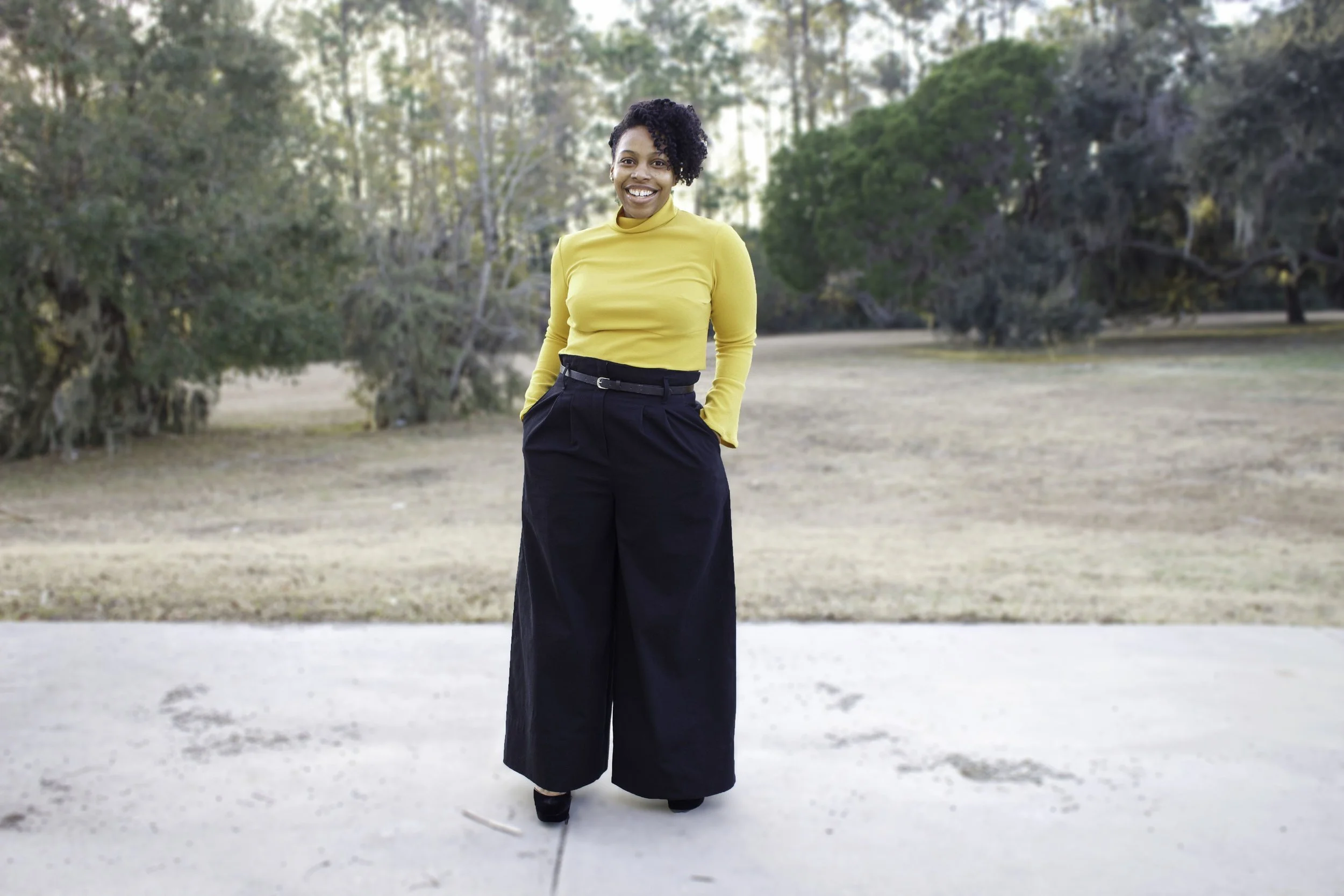 Black and Yellow Collection : Look 2 : Simplicity 8466 &amp; McCalls 7726