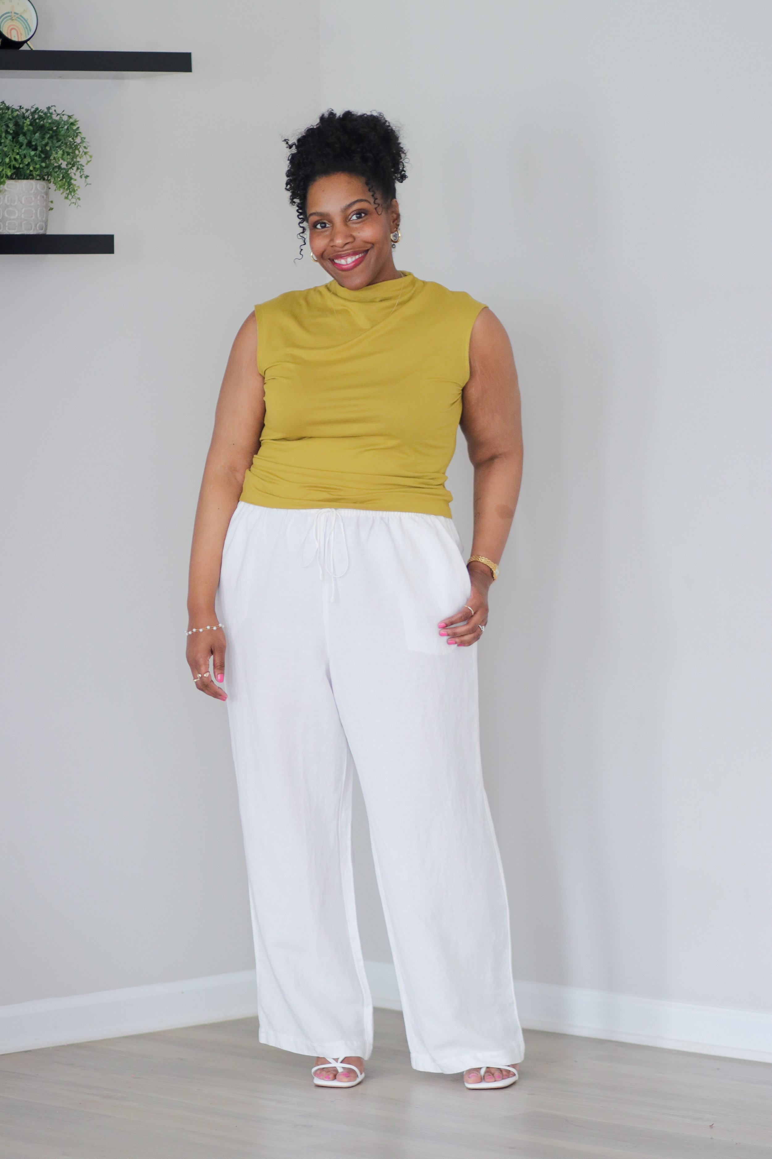 two pattern piece top: simplicity 9757