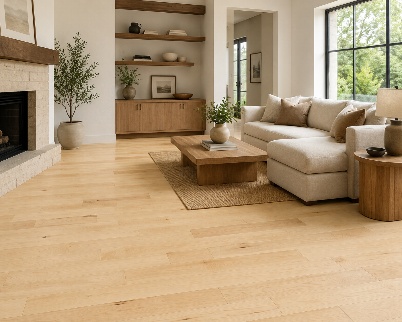 4" MAPLE | ENGINEERED - 891 SF