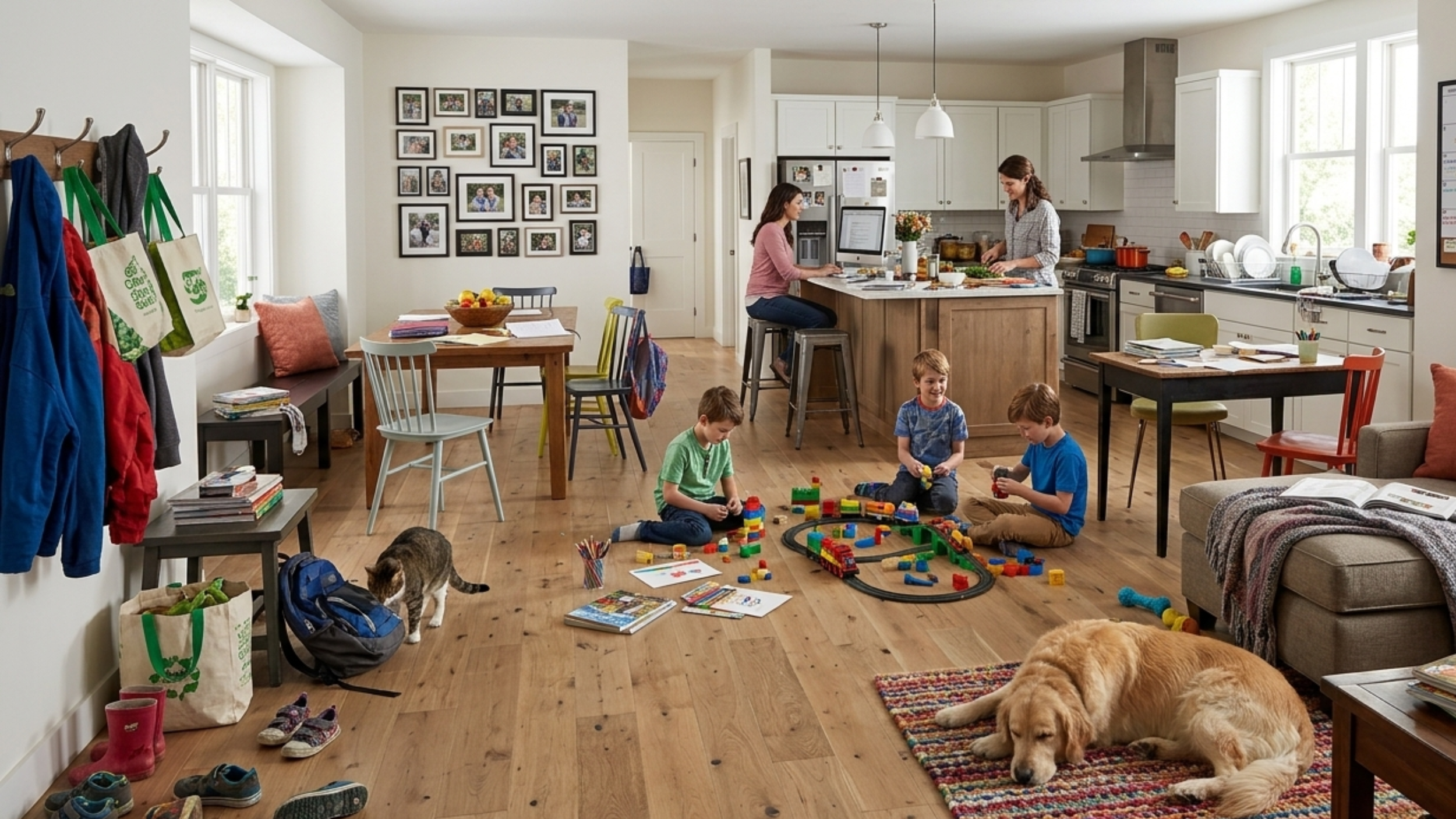 Best Flooring for Busy Home