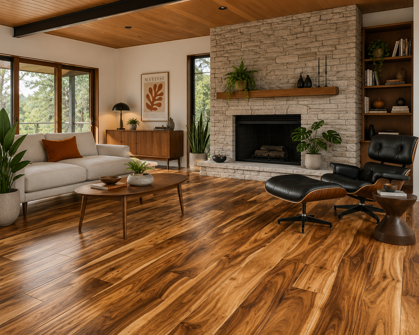 4 3/4" HAND-SCRAPED ACACIA | ENGINEERED - 178.96 SF