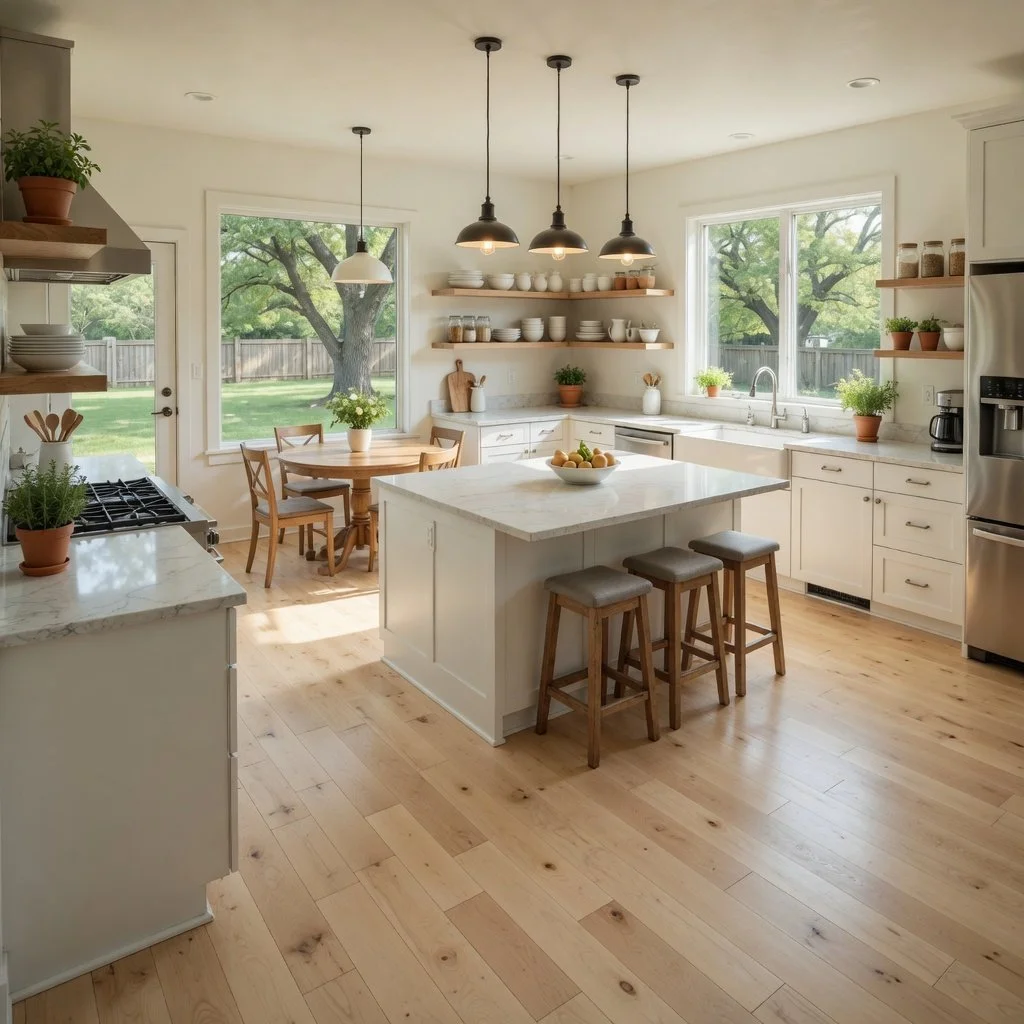 Kitchen Flooring Maple Hardwood Remodel Sale