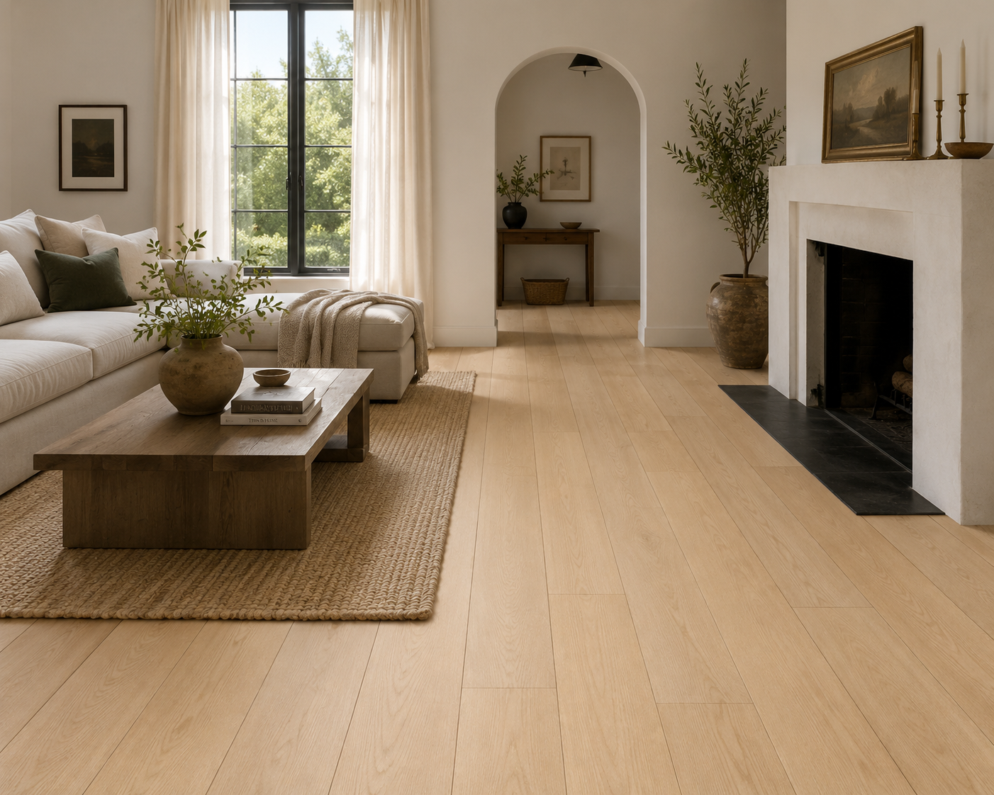 4" WHITE OAK | UNFINISHED ENGINEERED - 522 SF