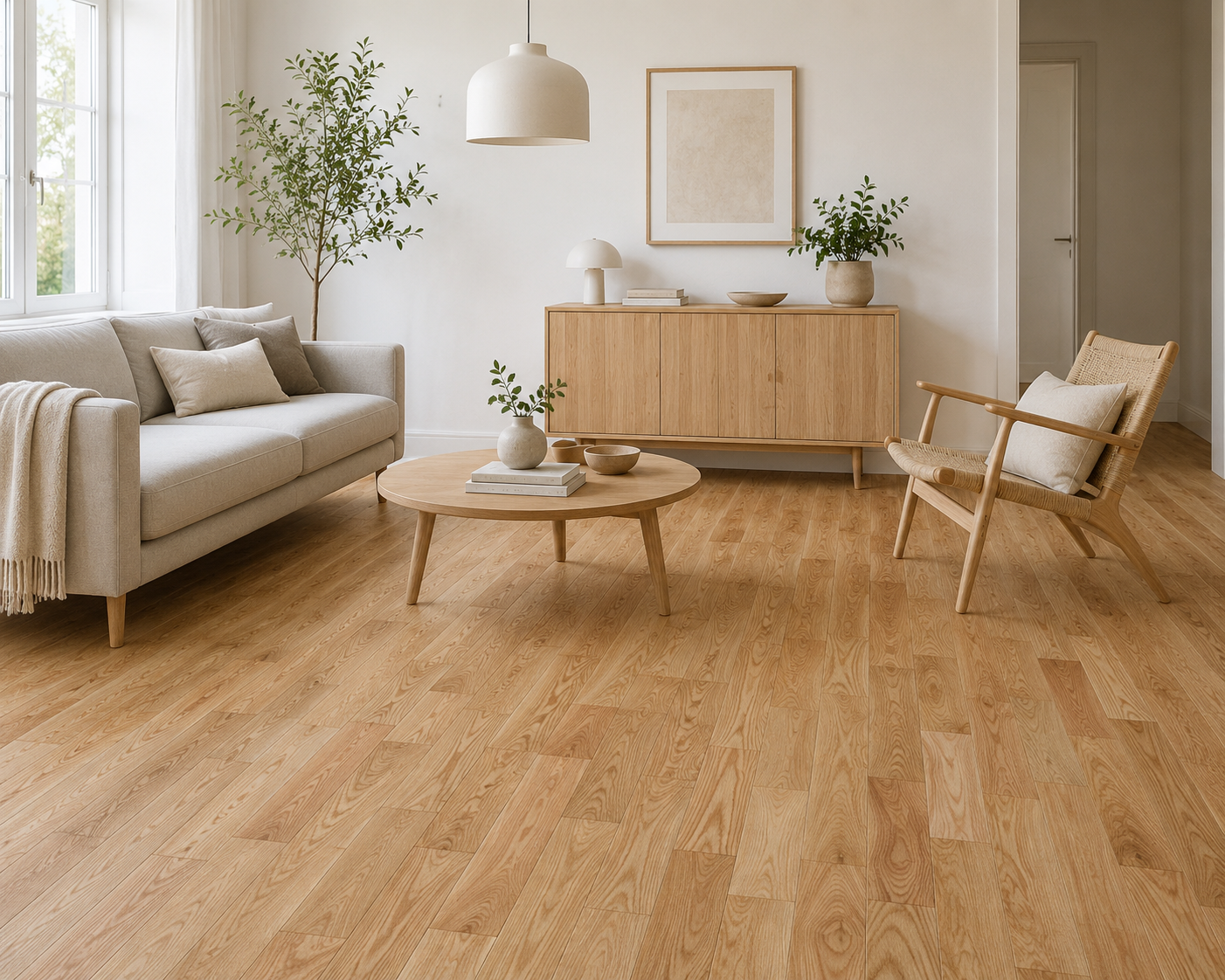 Natural Red Oak Flooring