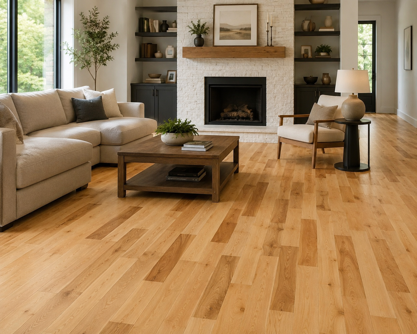 NATURAL YELLOW BIRCH FLOORING