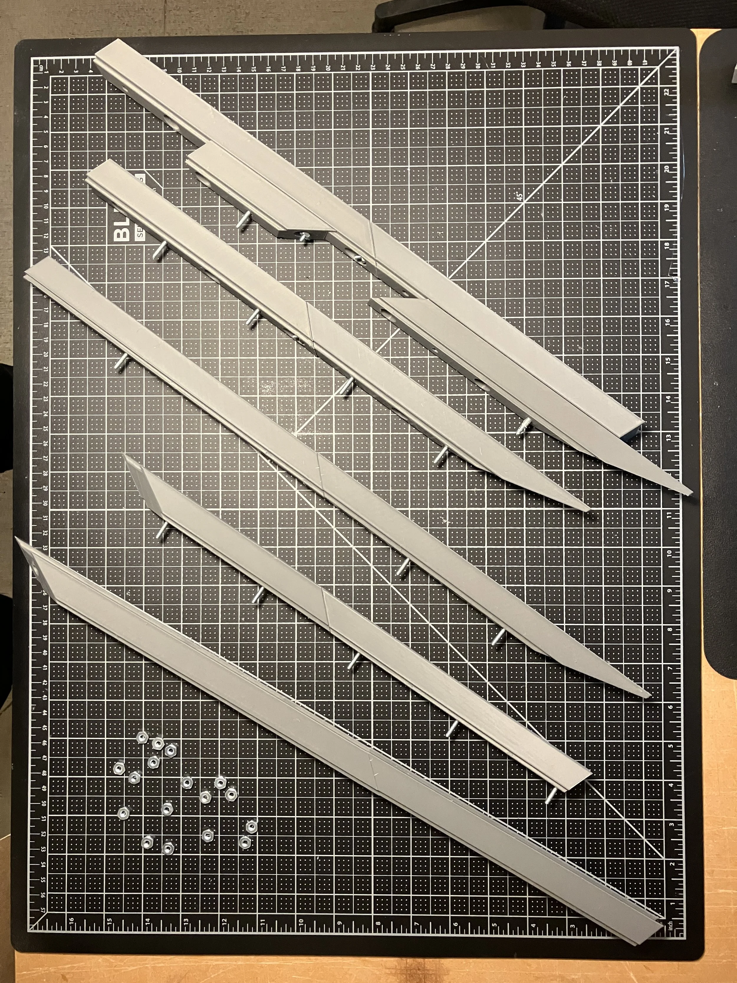 Disassembled 3D Printed Study Model