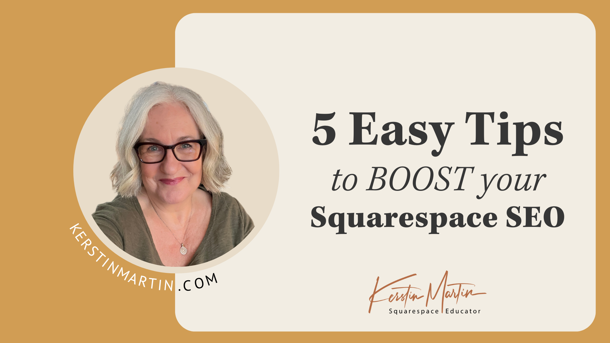 Boost your Squarespace SEO with these 5 Quick & Easy Tips — Kerstin ...