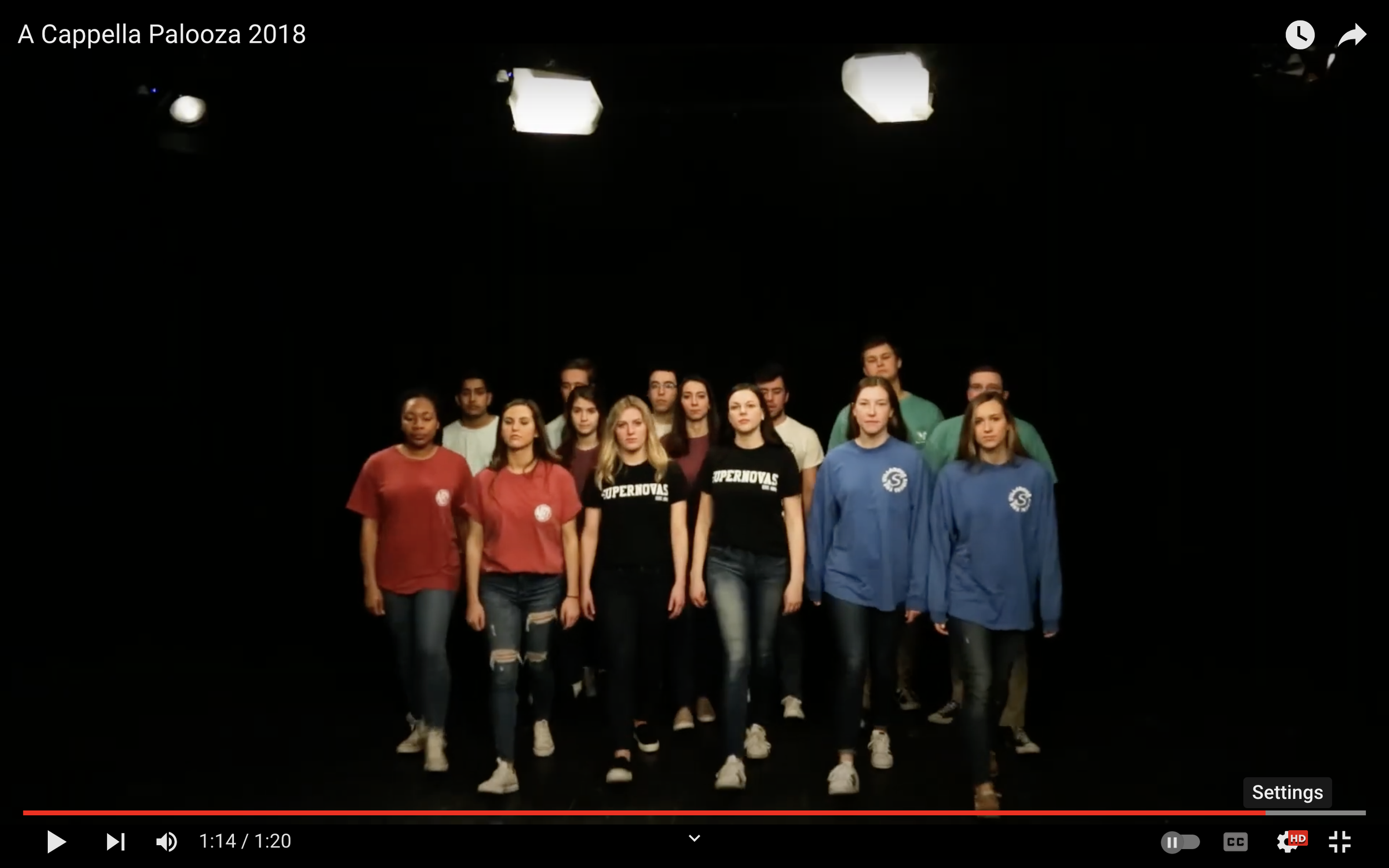 A Capella Palooza Promotional Video