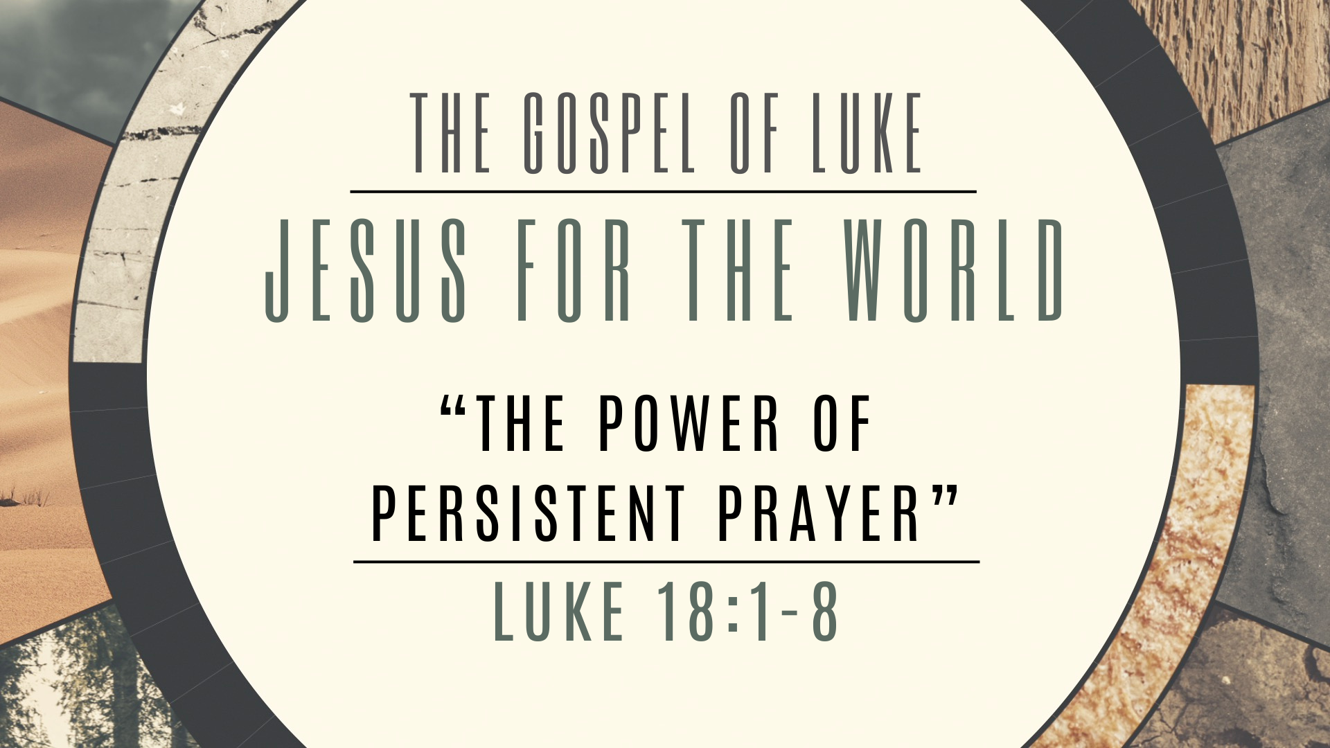 The Power Of Persistent Prayer
