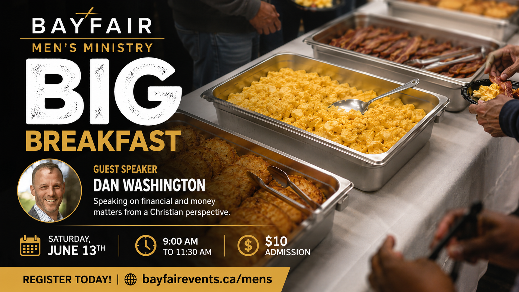Bayfair Men's Breakfast - June 13th