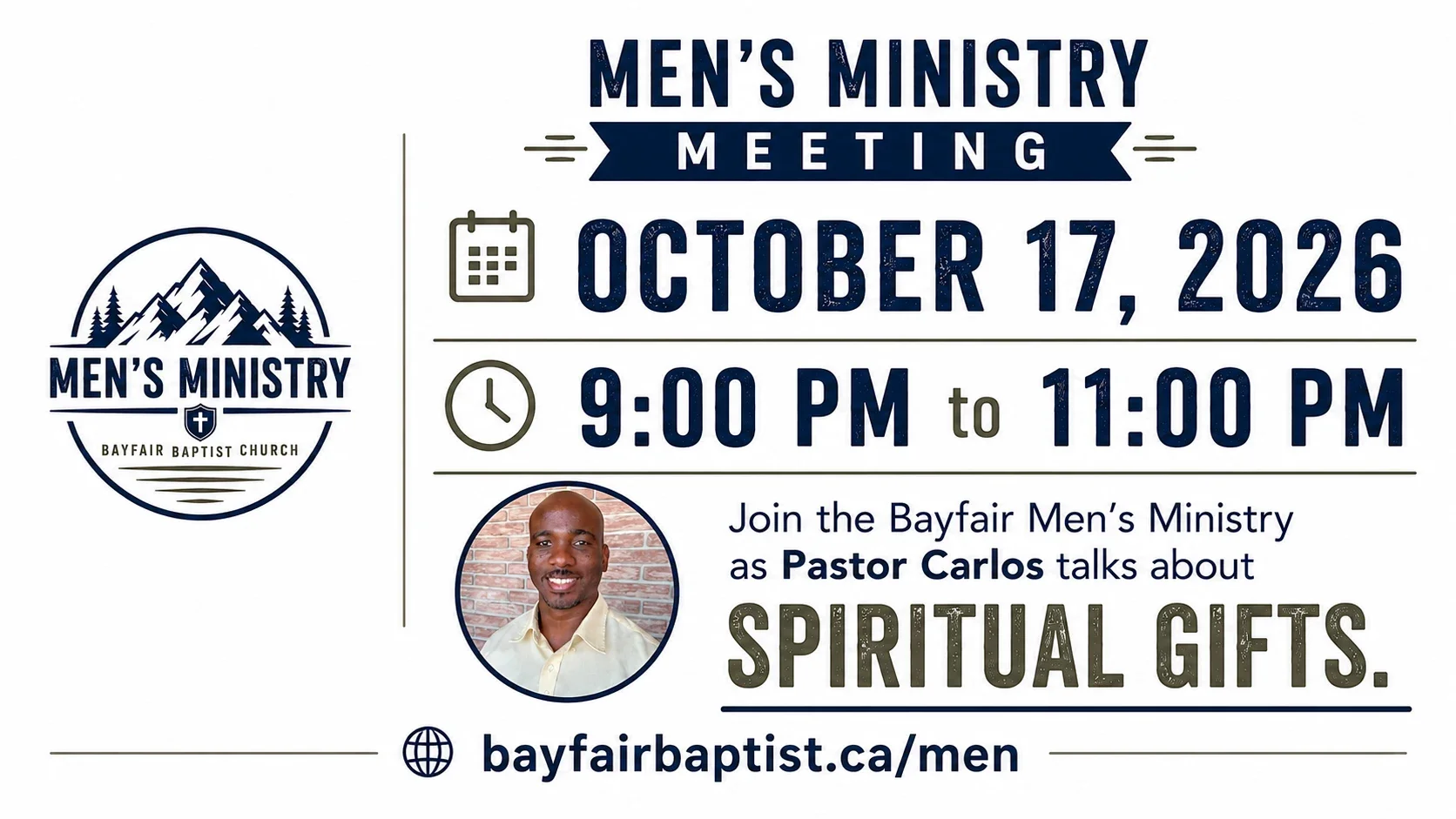 Men's Ministry Breakfast