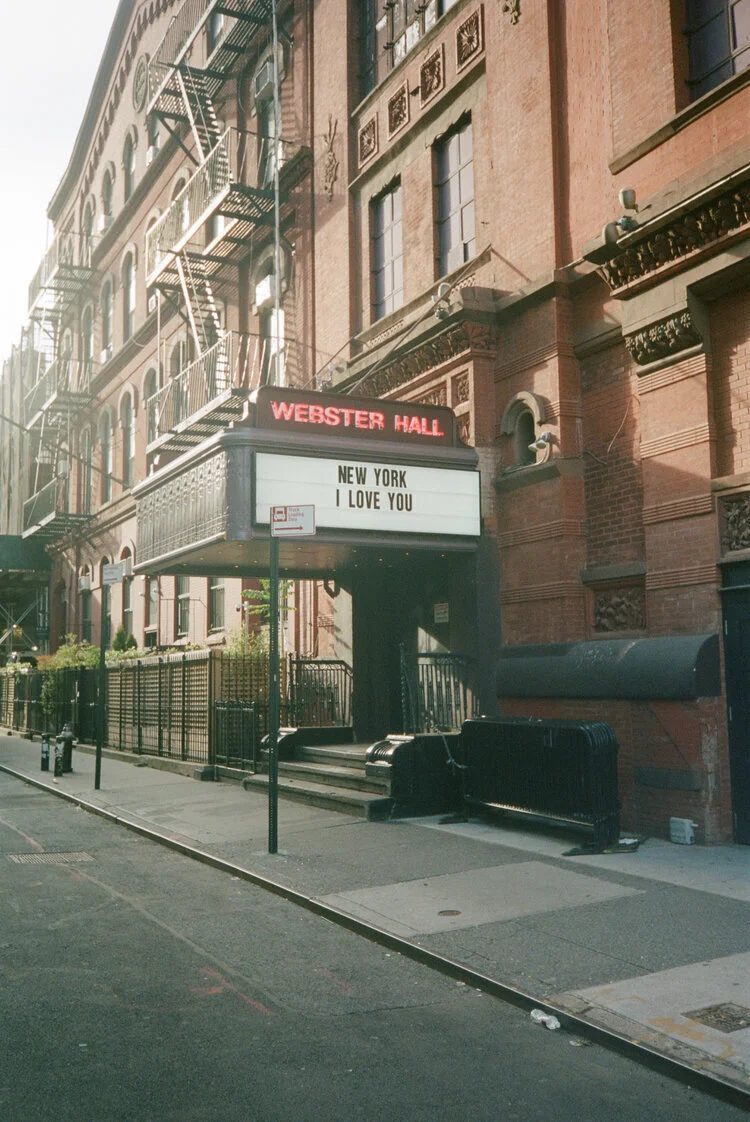 webster hall, nyc, 2020