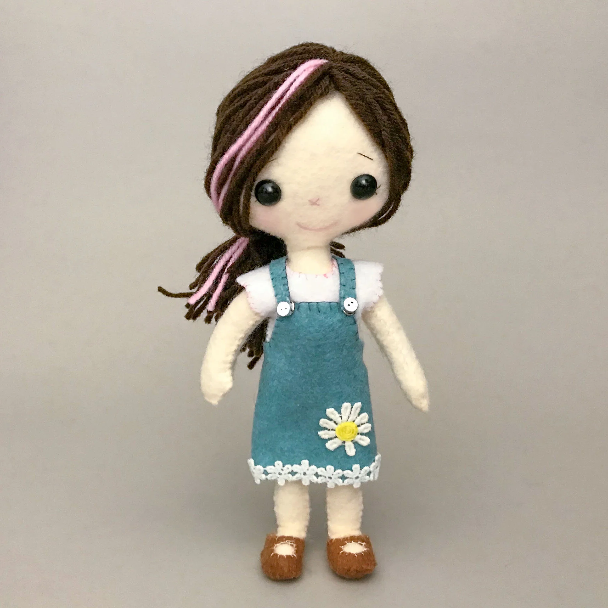 Posable Felt Doll