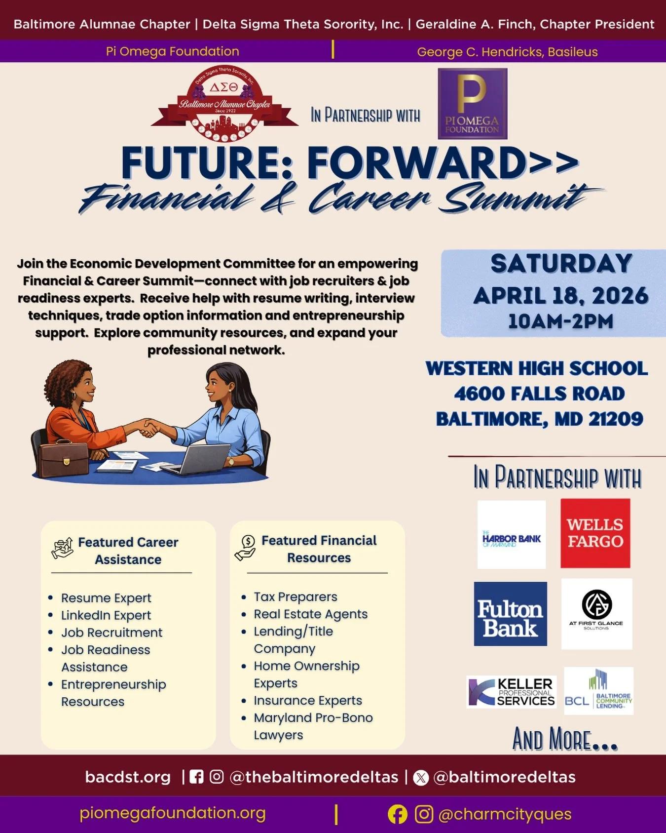 Stay ready for your next chapter

All things future from career strategy to financial readiness will be in the room.

Expand how you see your money and skills to get ahead with the right people.

Pull up on me @atfirstglancesolutions will have a tabl