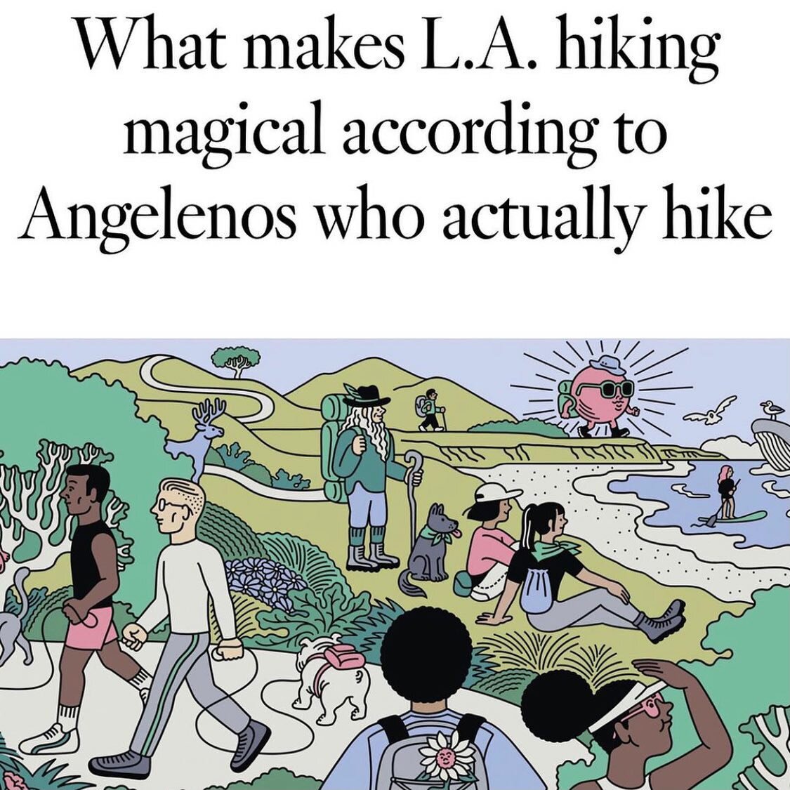 Check out this amazing LA Times article about how our city is a great place to hike! 🥾⛰☀️

Major shout out to @hikeclerb and @evemeetswest for their amazing work👏🏼👏🏼

Link in our bio for more info📰
~~~
Repost from @latimes &mdash;

Why hike in 