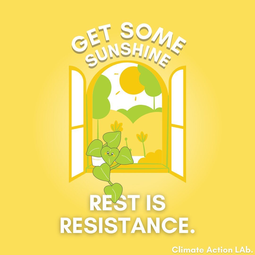 👋🏼☀️ Hi all! Happy Friday! 

Here is a gentle reminder to find time for yourself to rest. Find time to rest within your work, activism and advocacy, and in between all the to-do's. After a week of LA rain, get out and cherish some expected sunshine