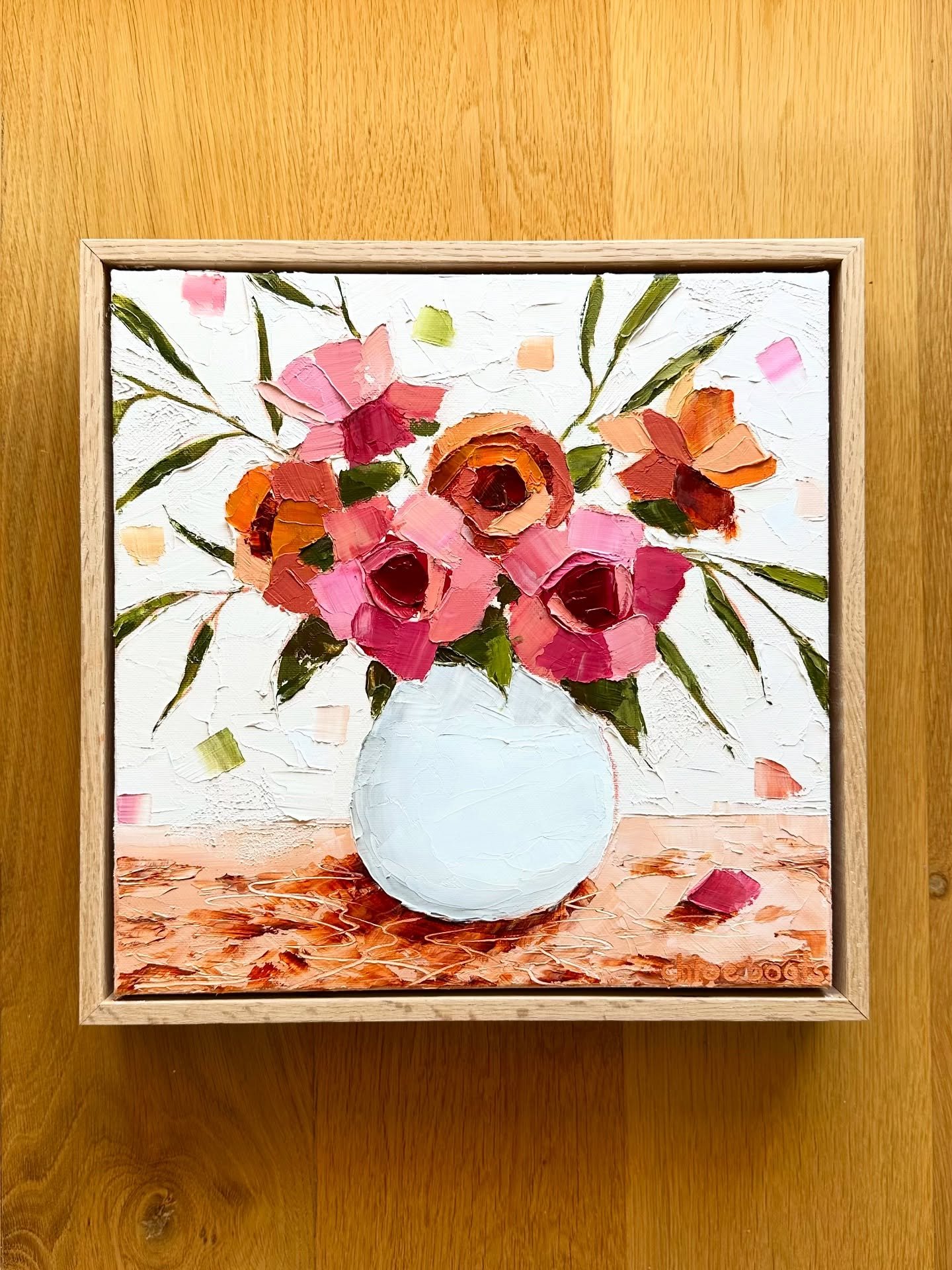 Tomorrow&rsquo;s Sunday release is finished!! 🥳 (pictured- last weeks &ldquo;An Autumn Arrangement&rdquo; - SOLD)

I was a bit worried earlier in the week that this Sunday&rsquo;s  painting might not happen&hellip; my littlest has been battling an e