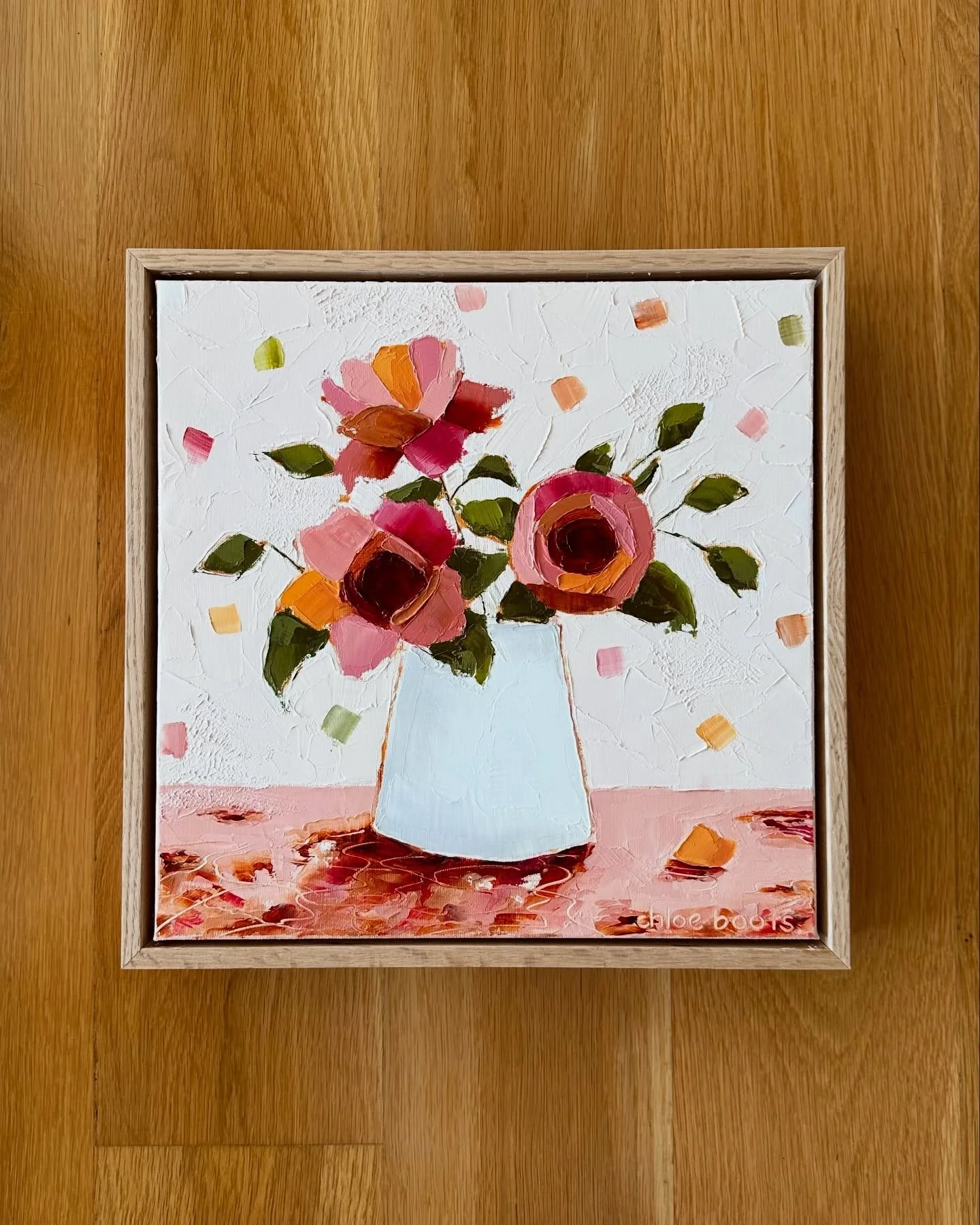 &ldquo;What she needed most&hellip;&rdquo; is available now on my website (link in bio &gt; originals)

Oil on canvas
30.5 x 30.5cm (plus frame)
Framed in oak
Free shipping Australia wide

An expressive floral painting &ldquo;What she needed most&hel