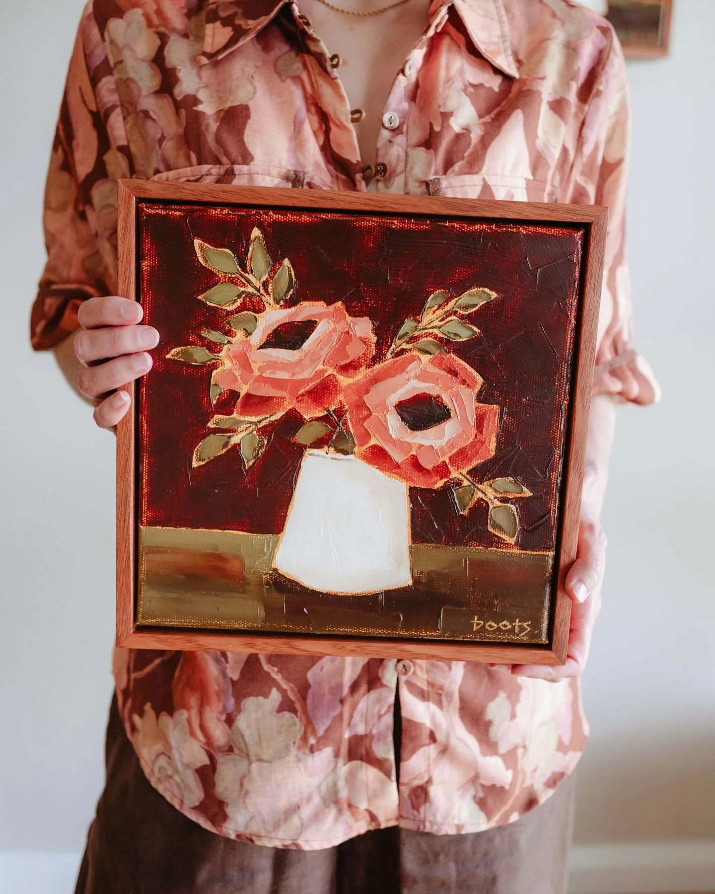 In case you missed it&hellip;. my first mini collection is now available online through @aspiregallery 🤎 Swipe right to check it out!

I&rsquo;m feeling very grateful to be under representation with @aspiregallery&hellip; a huge thank you to Irene f