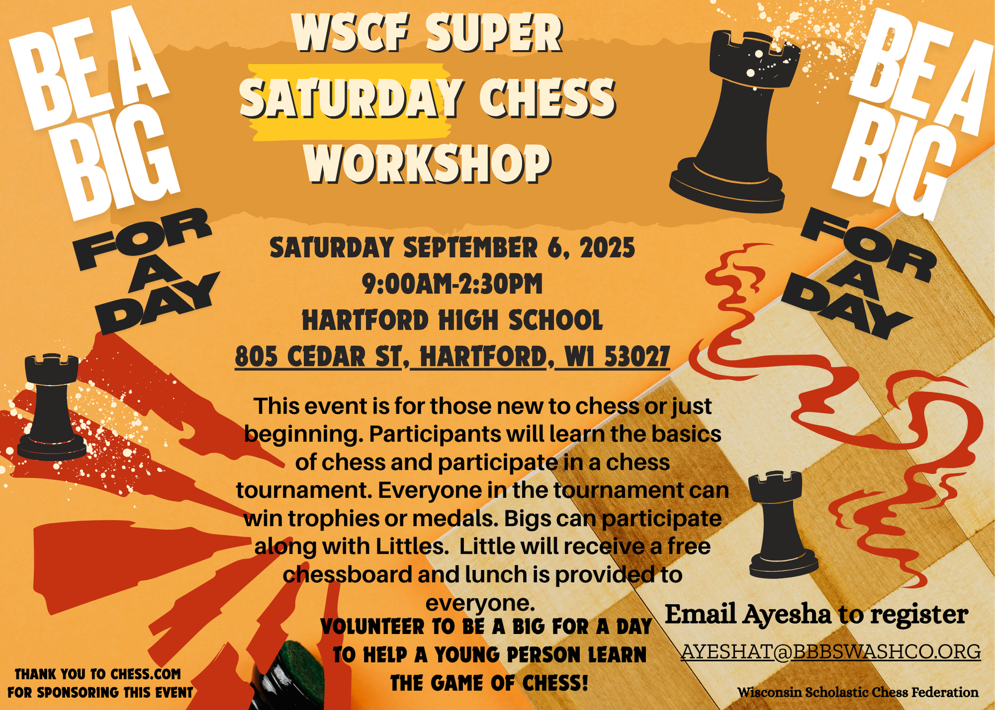 WSCF Super Saturday Chess Workshop