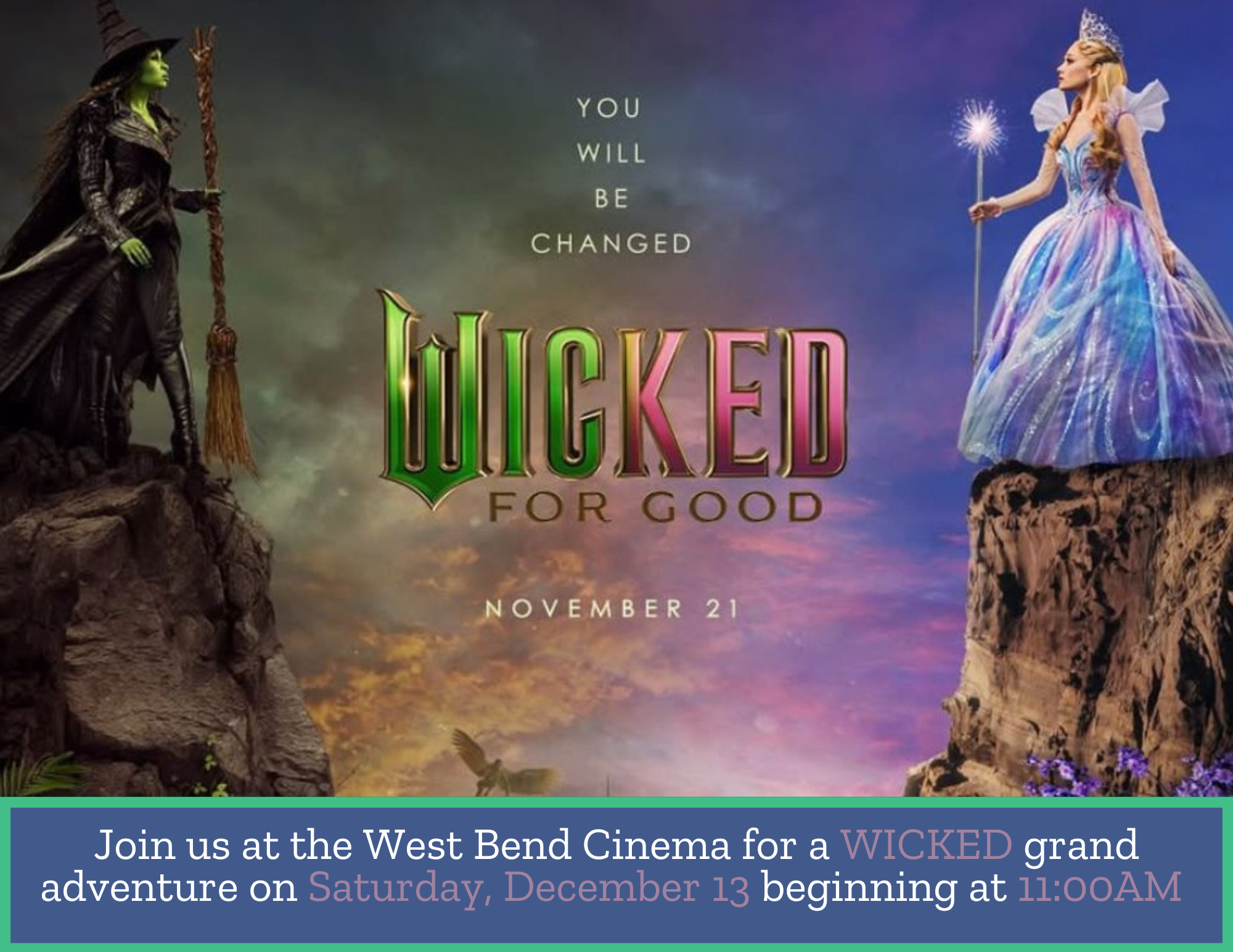 Wicked 2 Movie Showing