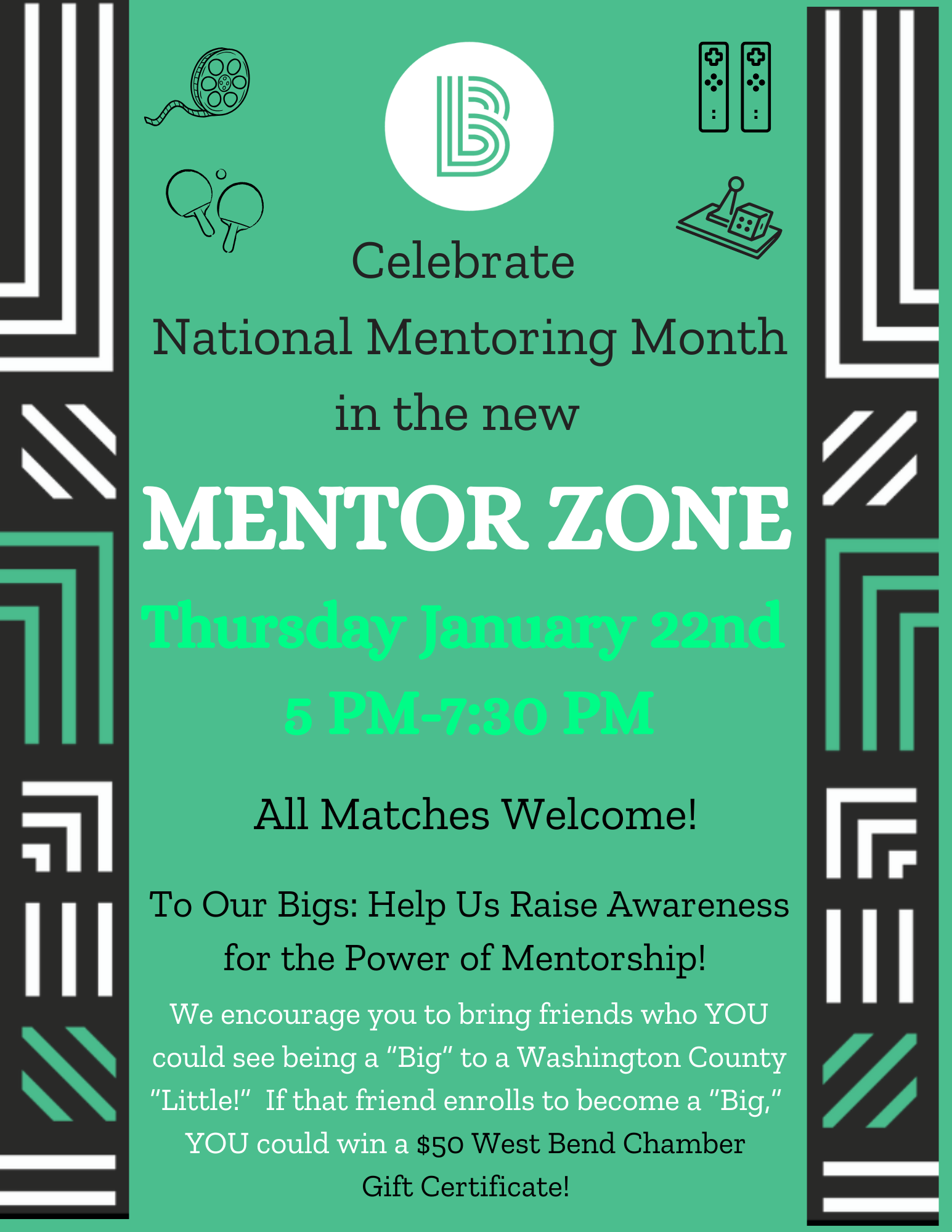 Mentor Zone Open for Matches
