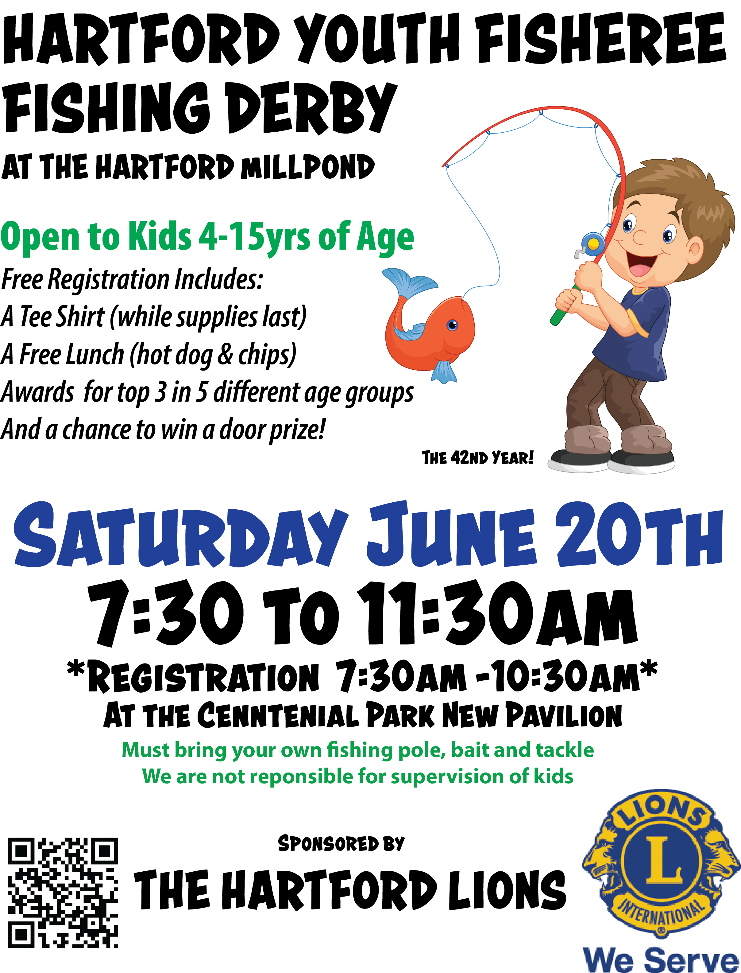 Hartford Youth Fisheree Fishing Derby