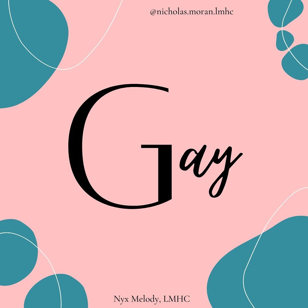 POST 2 OF 12: Gay
.
.
Gay is a term used to describe individuals who are primarily emotionally, physically, and/or sexually attracted to members of the same gender.
.
.
Gay has been used as an umbrella term used to refer to the LGBTQIPANB2S+ communit