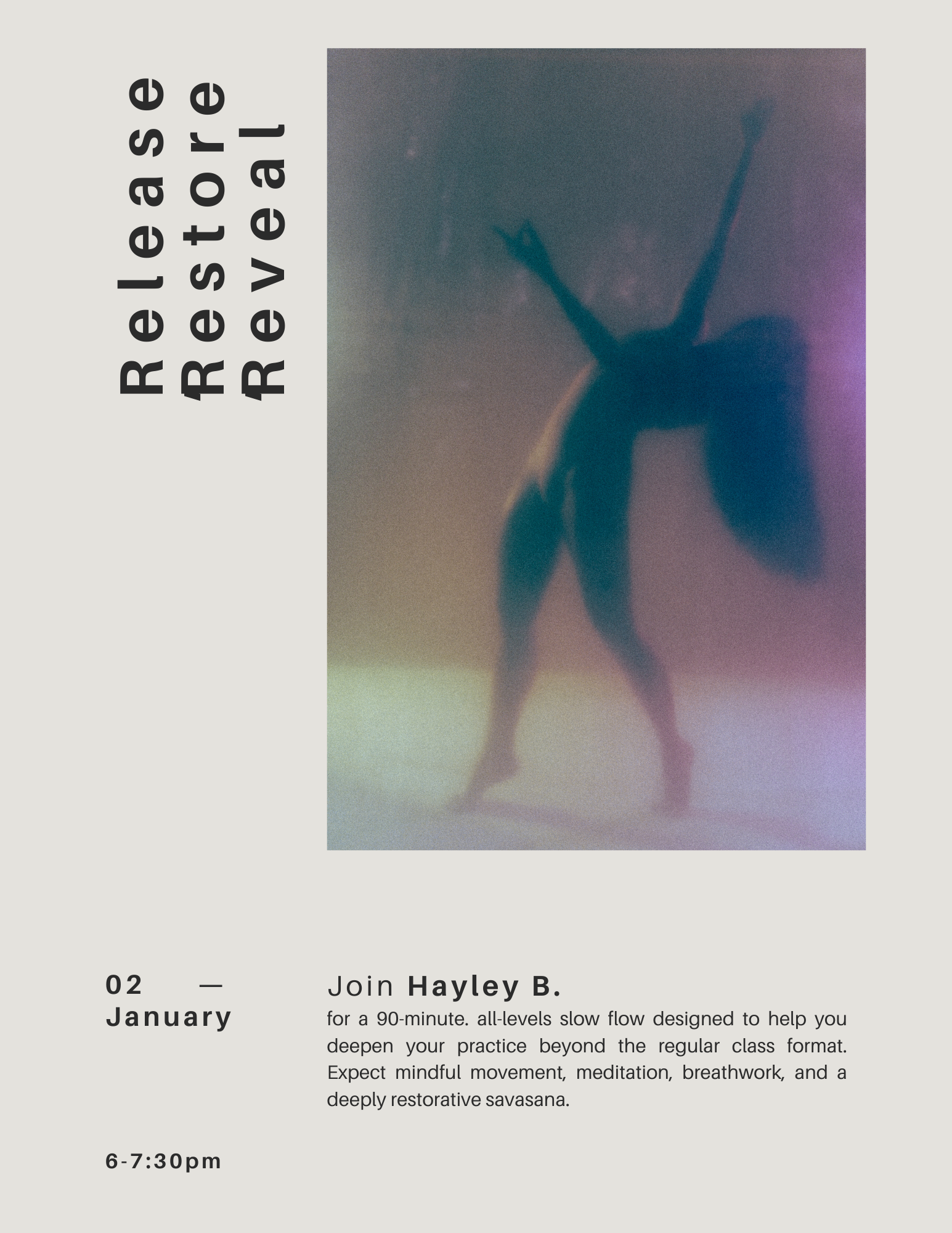 Reveal, Release, Restore