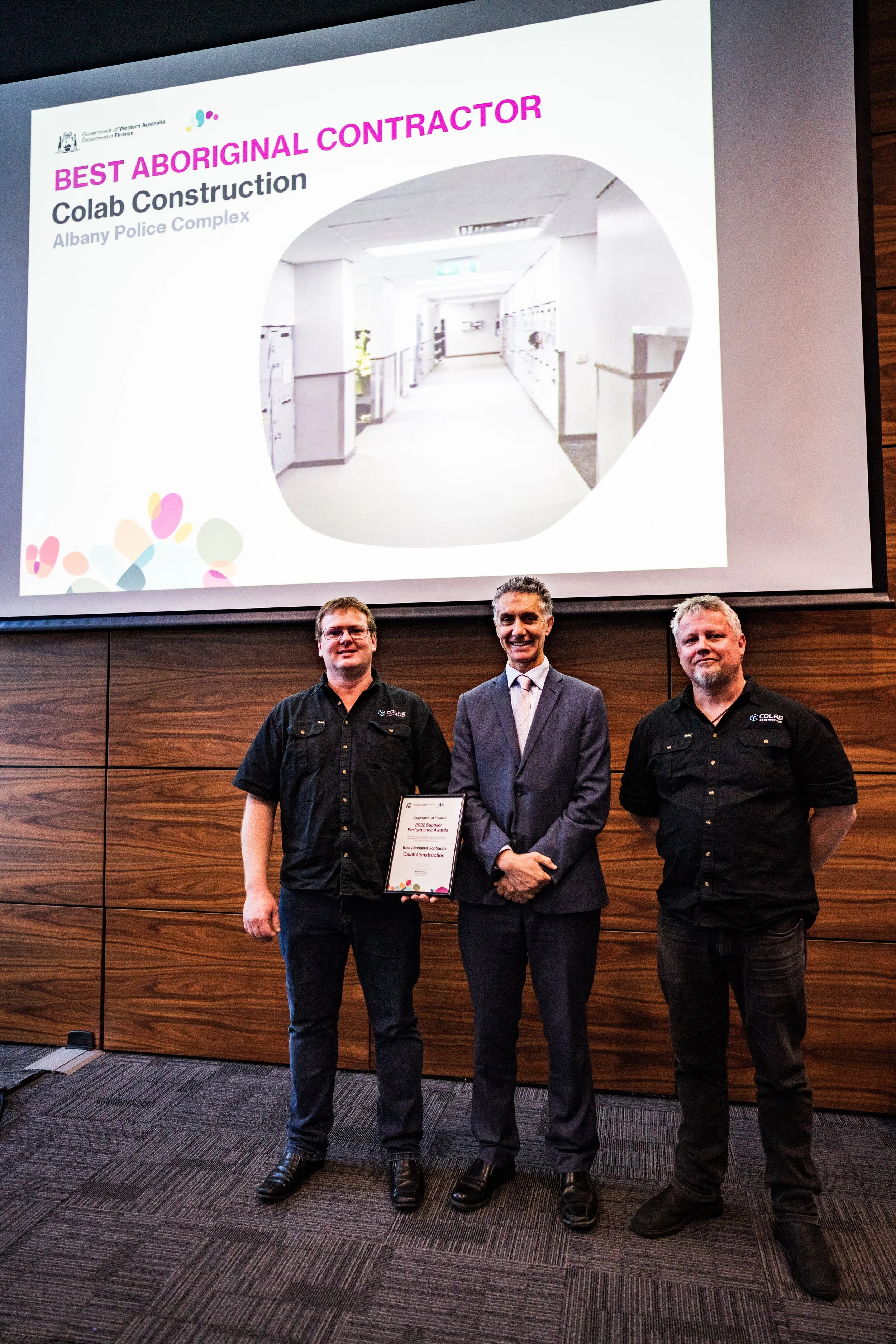 2022 Department of Finance Supplier Performance Award