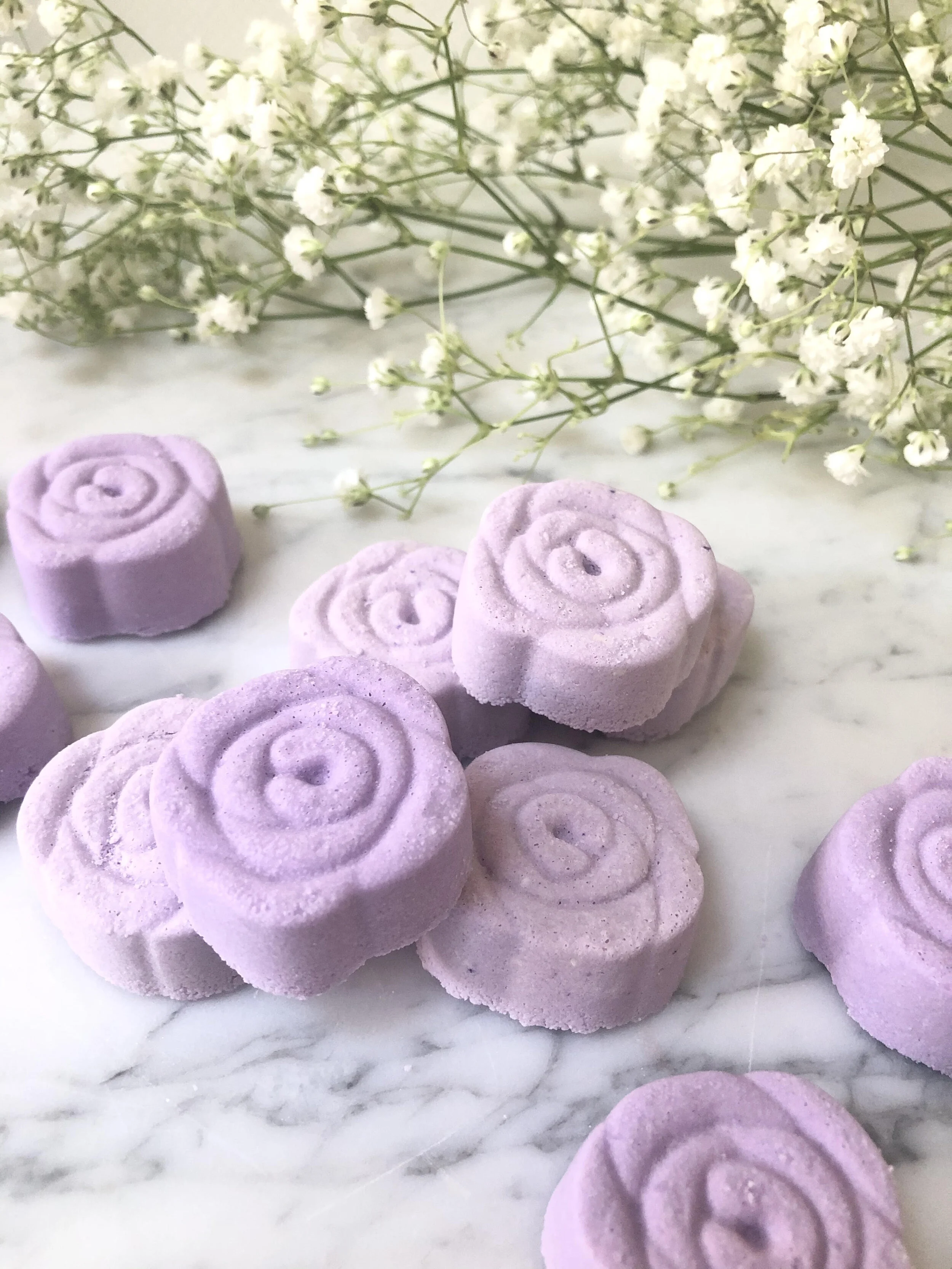 Calming Lavender Shower Steamers — The Lavender Sachet