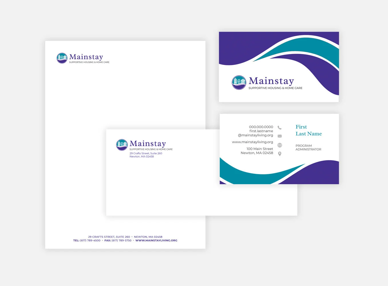  Letterhead, Envelope, and Business Cards 