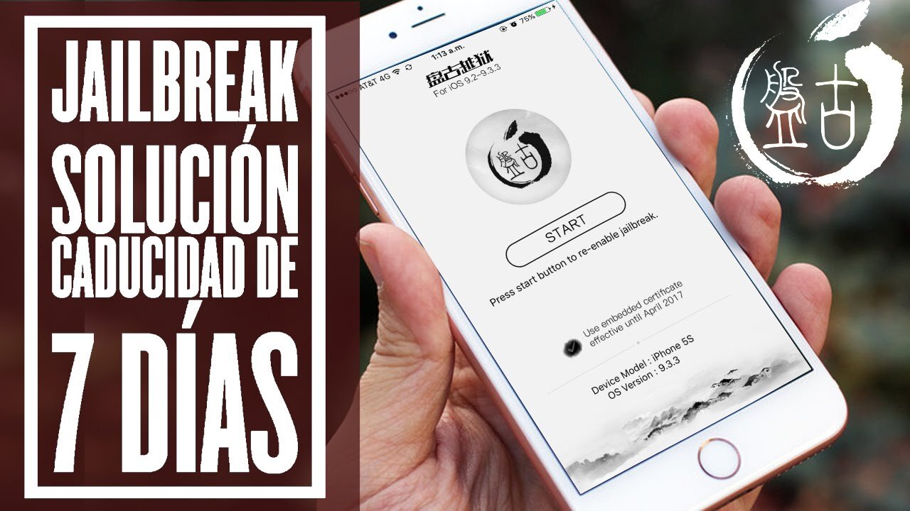 Solución al problema de certificado caducado en jailbreak