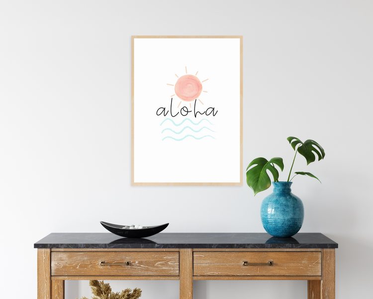 Aloha Art Print Image