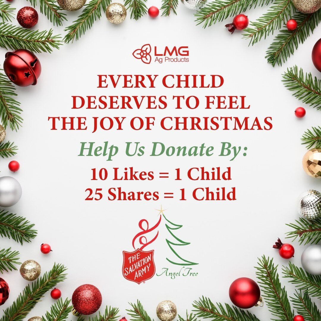THREE more days to help us donate to the @salvationarmyus Angel Tree Christmas program!🎄🎁 This program is designed to collect in-kind gifts to assist families and children who are in need in our community. Every child deserves the JOY of Christmas!