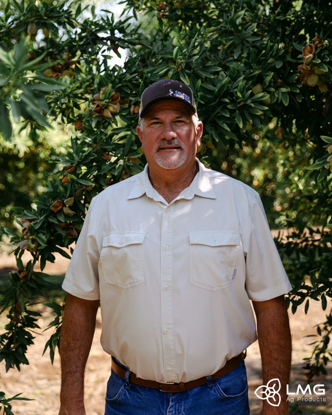 Meet this month's featured farmer, Dante Migliazzo!🌳🐄

Dante and his brother Dino have been involved in the dairy industry their entire lives, recently retiring as active dairymen. In 2019, they began to diversify into almonds, planting their first