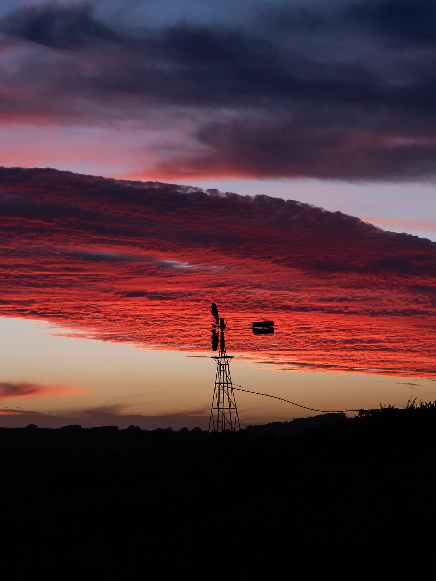 #Sunset last night β€οΈ #windmill