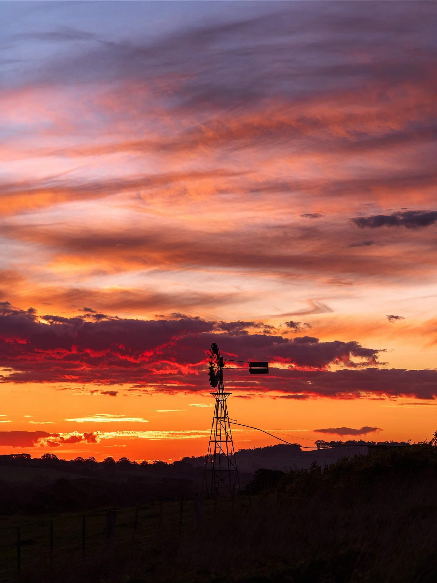 You&rsquo;ll find me here over the next few months! My favourite place for sunset during spring/summer. Here&rsquo;s a couple from last week 😍😍 #windmill